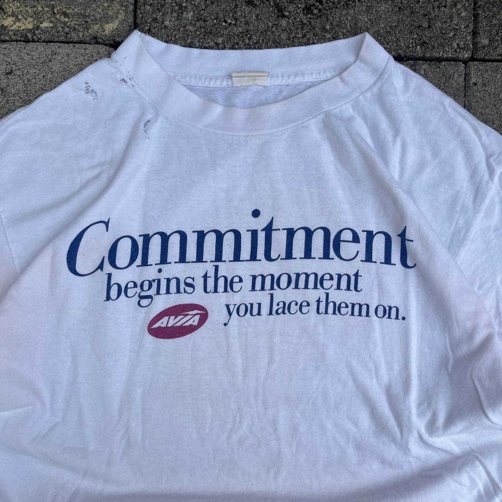 Avia Avia USA Motivational Inspiring Quote Running Streetwear T Size US M / EU 48-50 / 2 - 2 Thumbnail