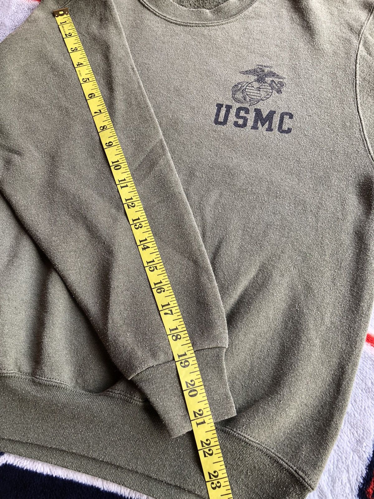Buzz Rickson's × Vintage Vintage USMC Sweatshirt Rare Size US M / EU 48-50 / 2 - 9 Thumbnail