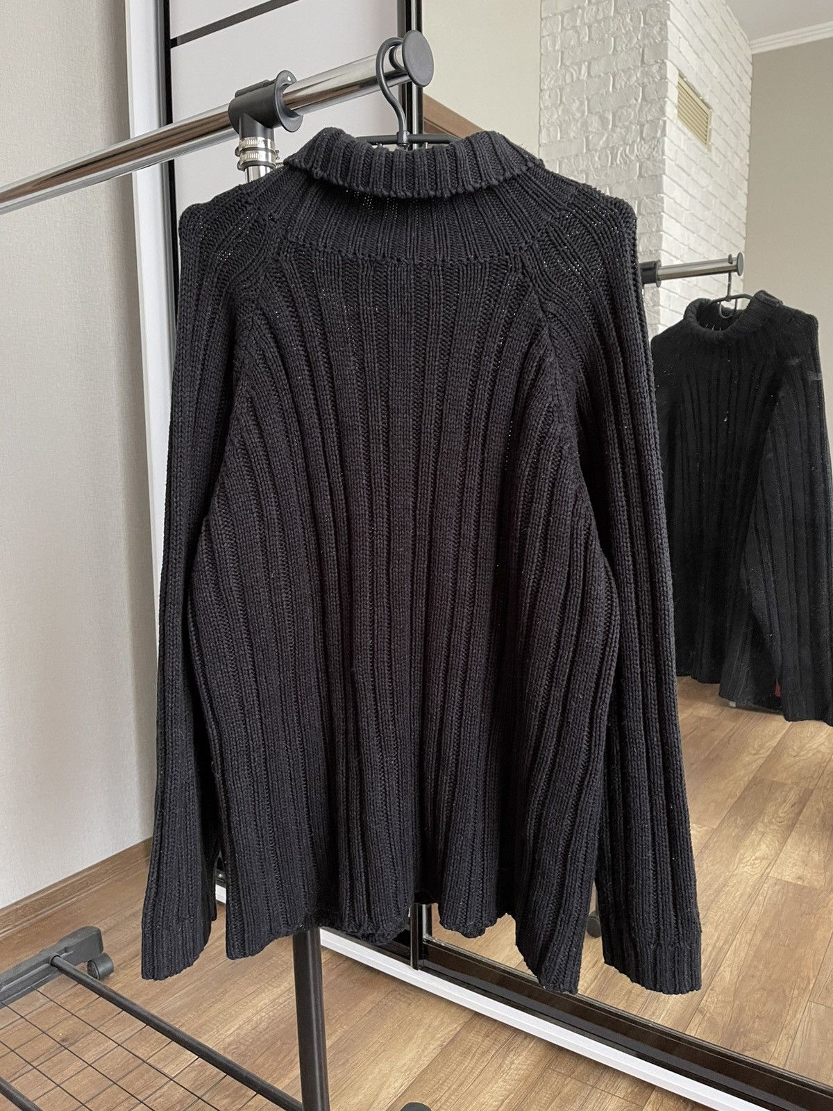 Prada Prada Turtleneck Cable Wool Knit Turtleneck Sweater Size US M / EU 48-50 / 2 - 4 Thumbnail