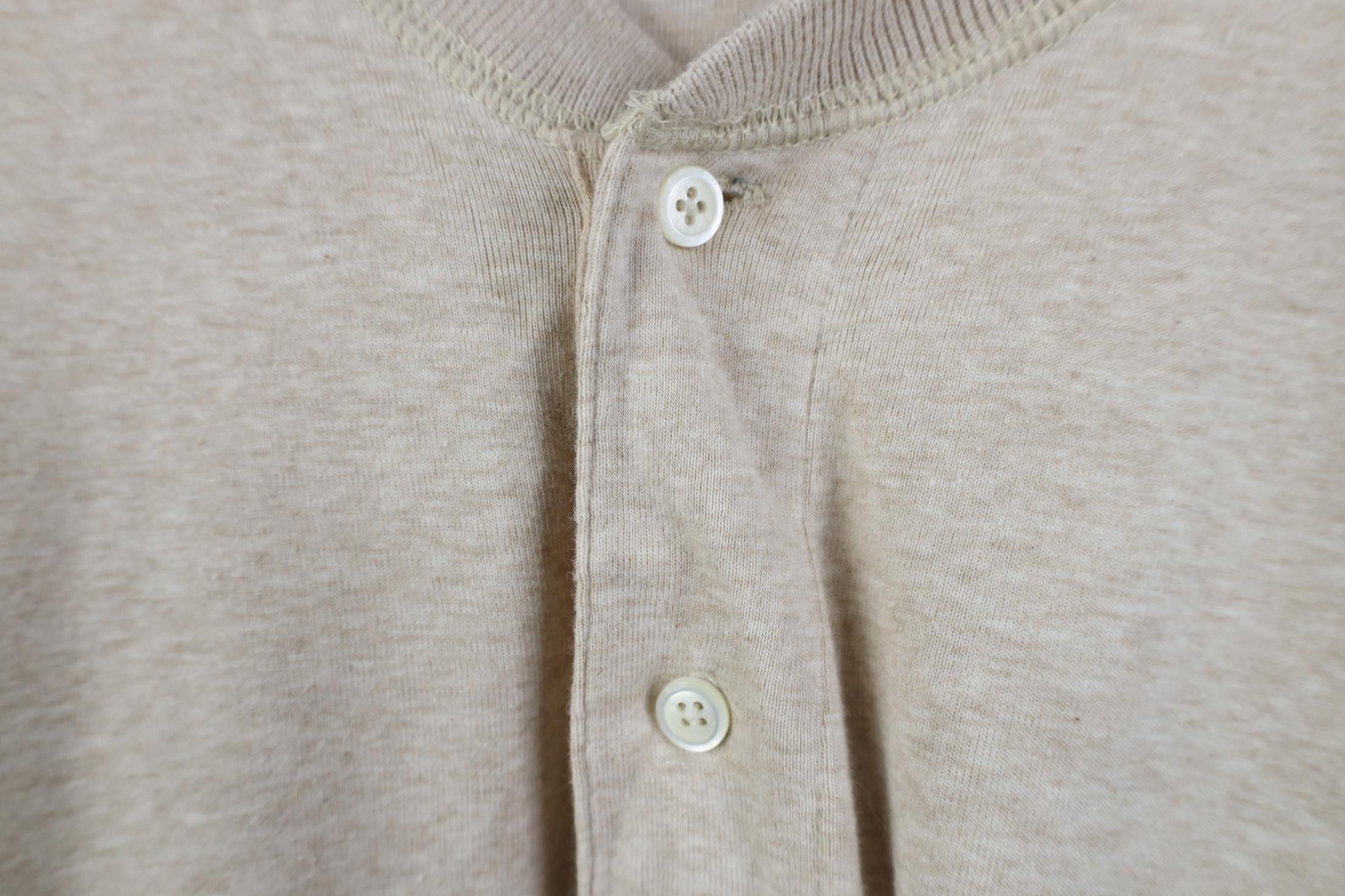 Nautica Vintage 90s Nautica Ribbed Knit Long Sleeve Henley T-Shirt Size US XL / EU 56 / 4 - 5 Thumbnail