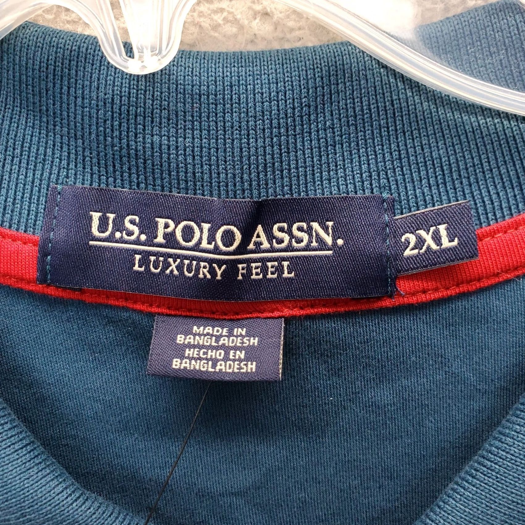Vintage US Polo Assn. Polo Shirt Mens 2XL Green Polo Shirt Mens Tall 2XL Green Red Pony Logo Vintage: NWT Size US XXL / EU 58 / 5 - 6 Thumbnail