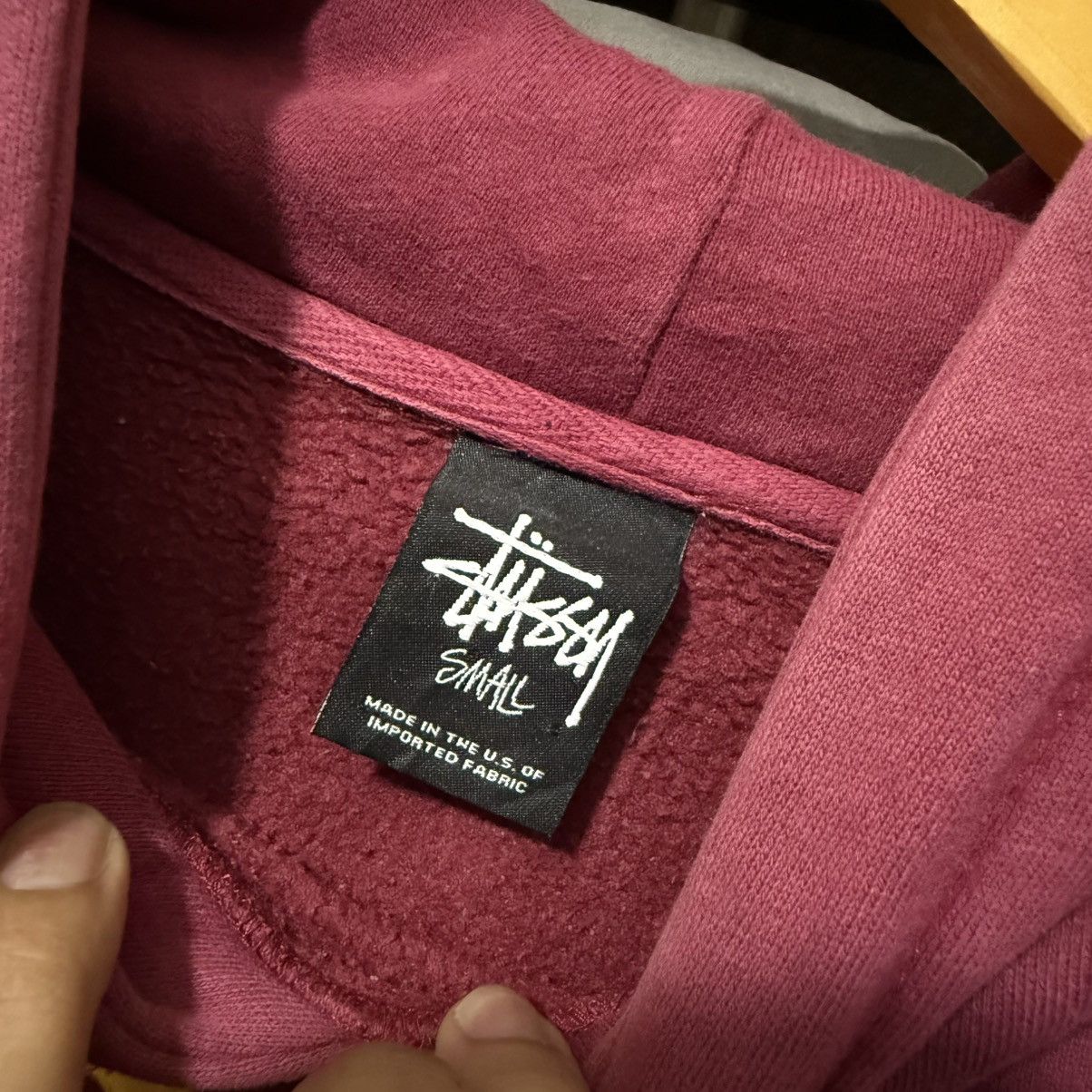 Stussy Vintage stussy logo hoodie Size US S / EU 44-46 / 1 - 9 Thumbnail