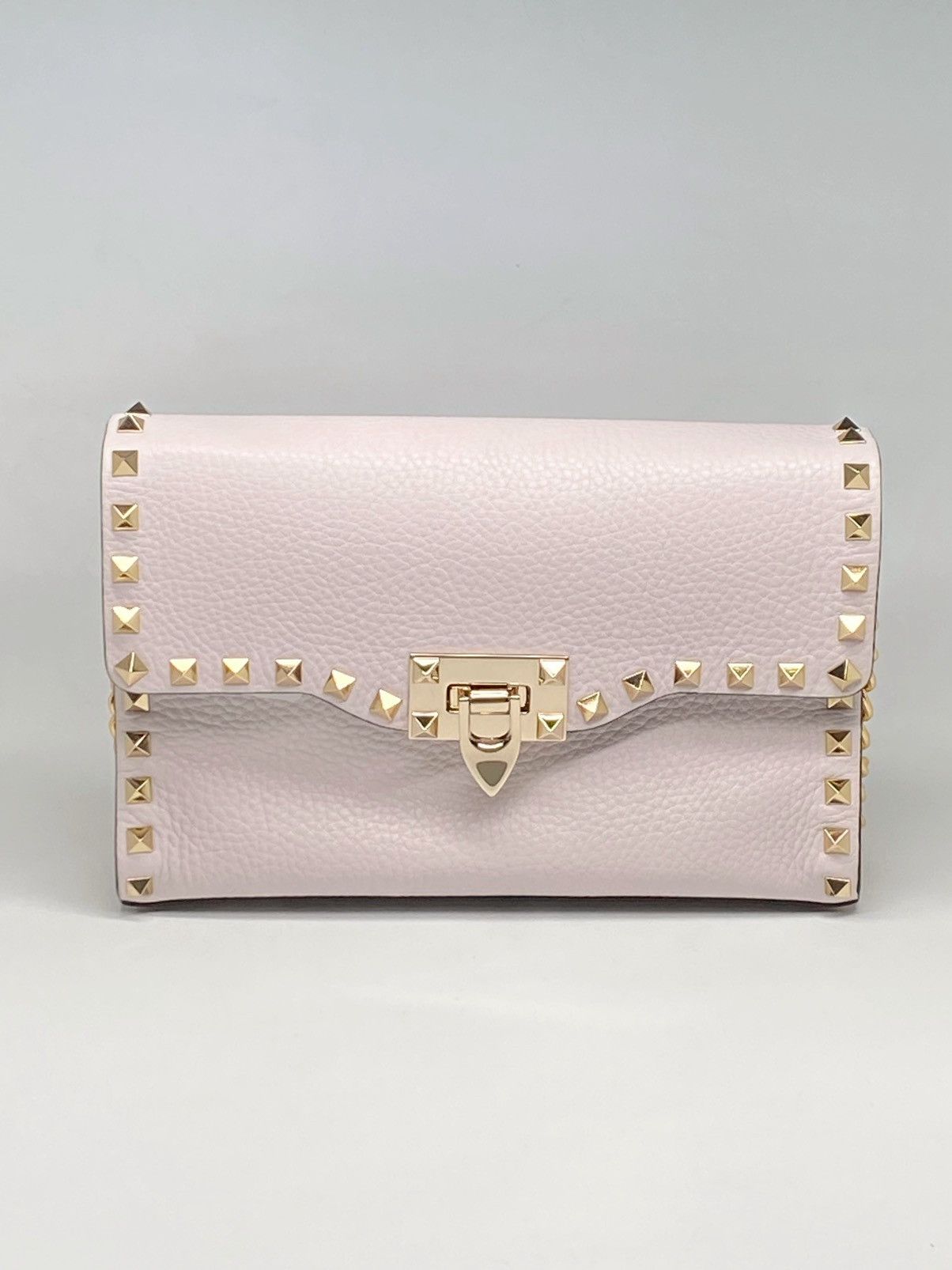 Valentino Valentino Garavani Small Rockstud Calfskin Crossbody Bag Size ONE SIZE - 2 Thumbnail