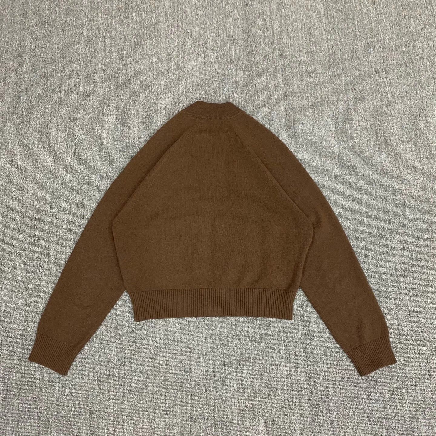 Miu Miu Miu Miu Brown Cashmere Knit Cardi Size 42 98 New Size M / US 6-8 / IT 42-44 - 2 Thumbnail