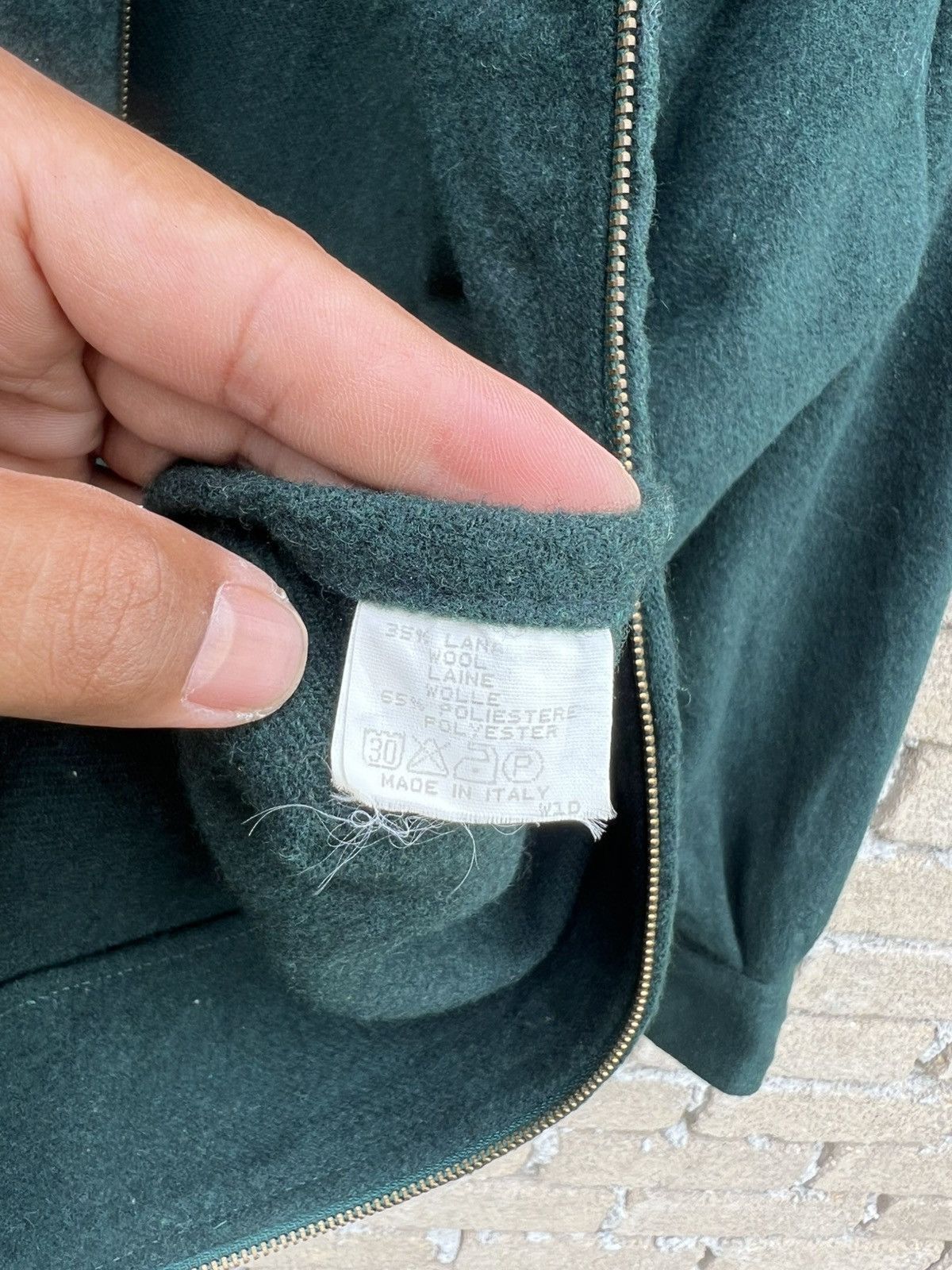 Vintage Vintage Verte Vallee Wool Zipper Jacket Size US XL / EU 56 / 4 - 9 Thumbnail