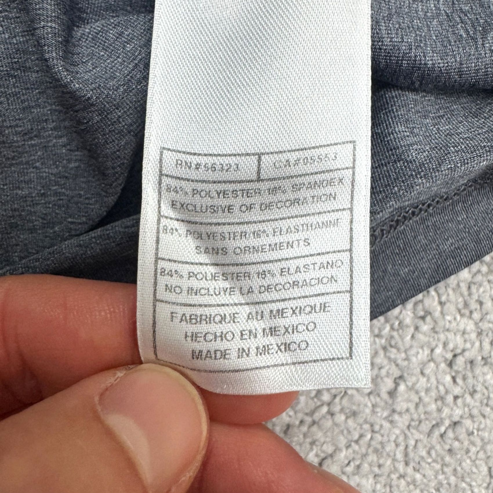 Nike Nike Pro Fitted Performance Active Long Sleeve T-Shirt Mens Large Gray Crew Tee Size US L / EU 52-54 / 3 - 7 Thumbnail