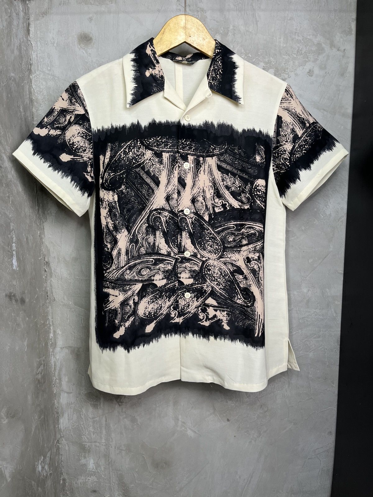 Matsuda Vintage 80s Mitsuhiro Matsuda Madame Nicole Printed Shirt Size US M / EU 48-50 / 2 - 1 Thumbnail