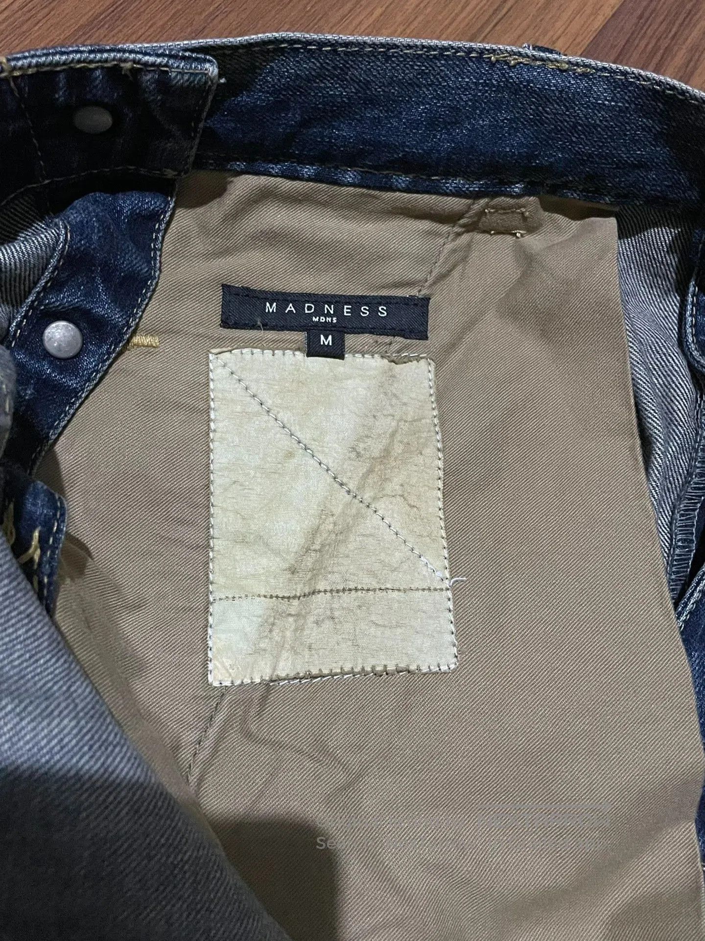 Madness MADNESS 19SS Baggy Suspender Jeans. Size US 30 / EU 46 - 7 Thumbnail
