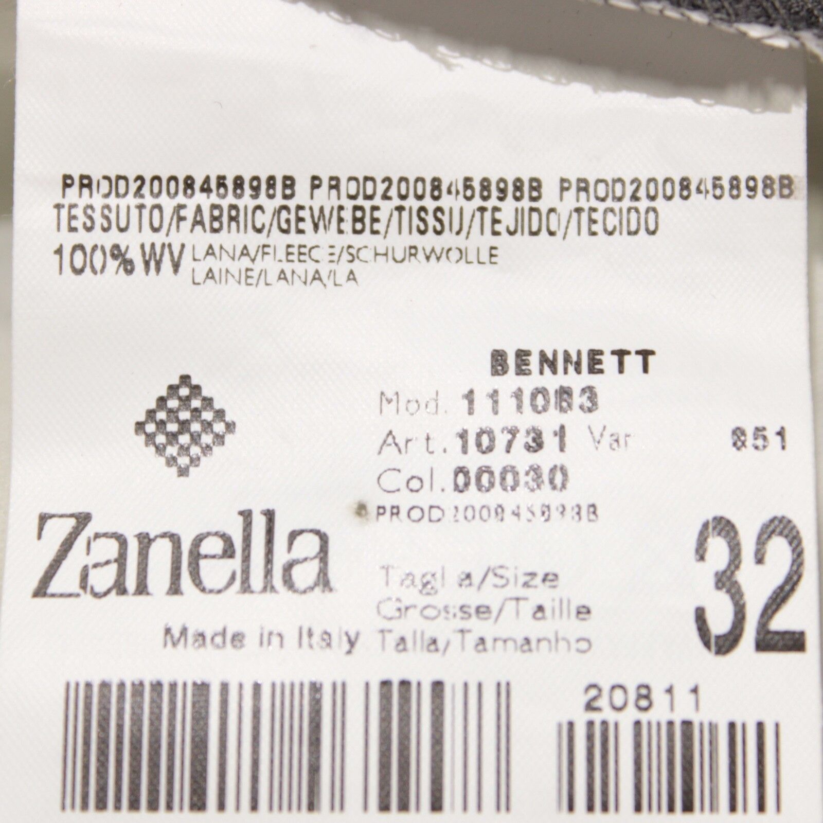 Zanella Zanella New with tags Dress Pants Size 32 US In Gray Size US 32 / EU 48 - 6 Thumbnail