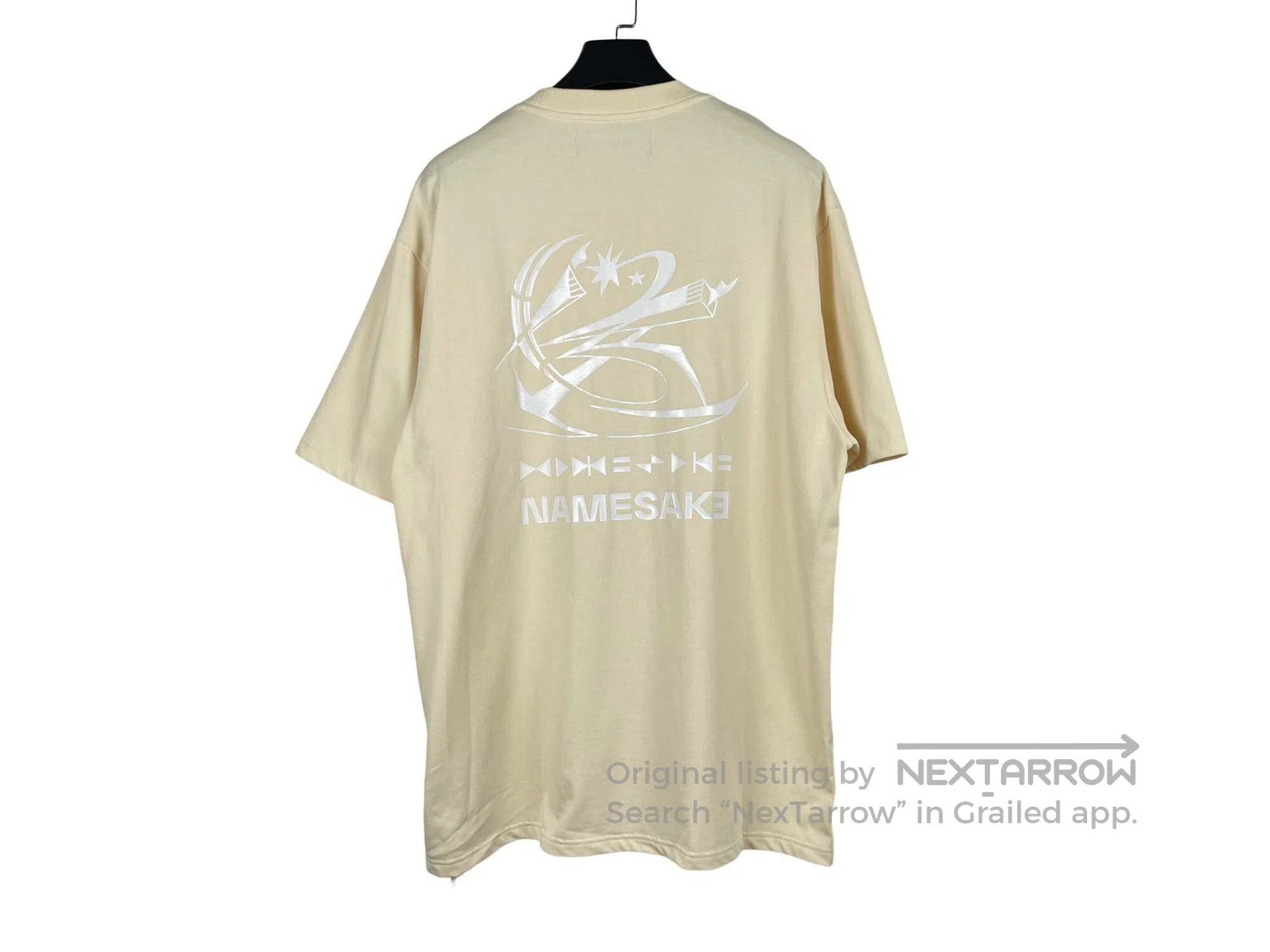 NAMESAKE Namesake White Printed Tapered Short Sleeve Size US M / EU 48-50 / 2 - 2 Thumbnail