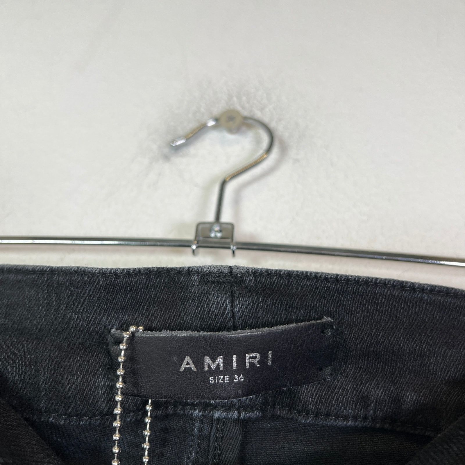 Amiri Amiri Black Washed Distressed Jeans Size US 36 / EU 52 - 4 Thumbnail