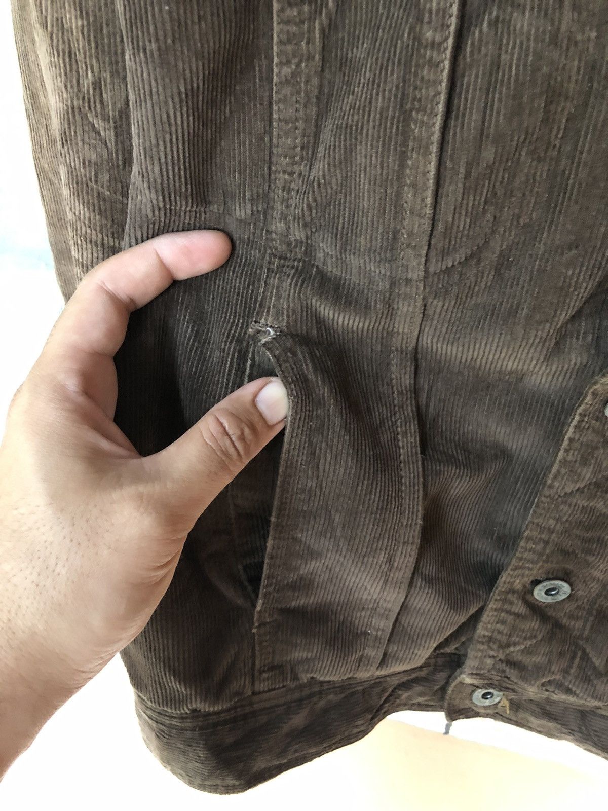 Dolce & Gabbana Vintage Dolce and Gabbana Corduroy Denim Jacket Size US M / EU 48-50 / 2 - 11 Thumbnail