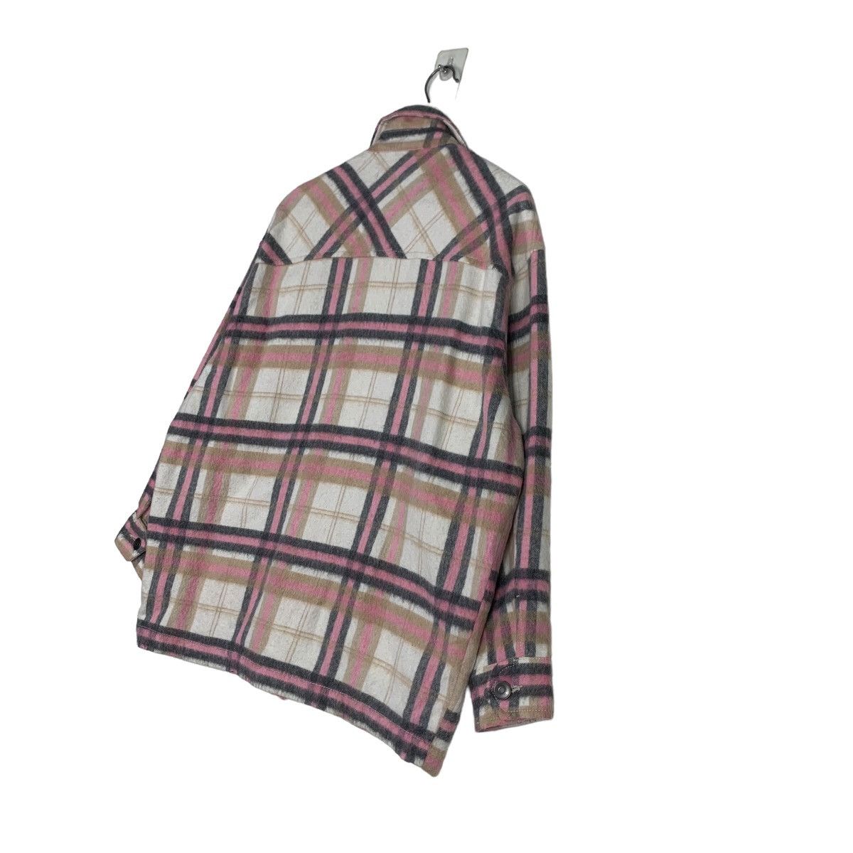 Zara ZARA CHECKED PLAID TARTAN PINK FLANNEL #0330-C15 Size XS / US 0-2 / IT 36-38 - 9 Thumbnail