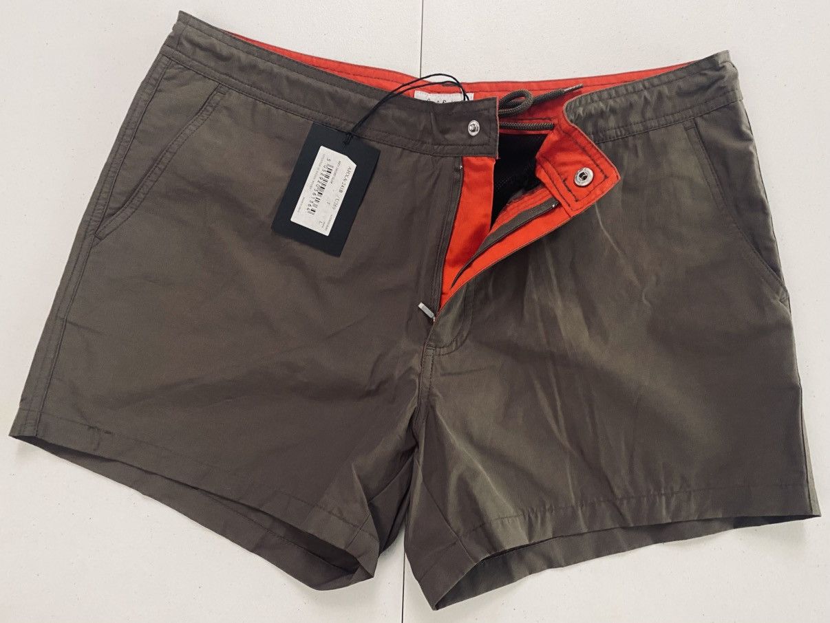 Paul Smith Paul Smith Muted Brown Slim Swim Short Made for Travel L NWT Size US 34 / EU 50 - 6 Thumbnail