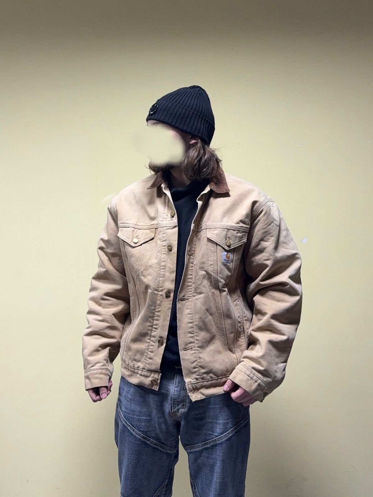 Carhartt Carhartt detroit vintage distressed jacket buttons Size US XL / EU 56 / 4 - 2 Thumbnail
