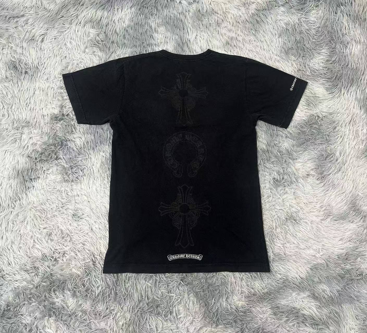 Chrome Hearts Chrome Hearts Retro Black T-Shirt S Men Size US S / EU 44-46 / 1 - 3 Thumbnail