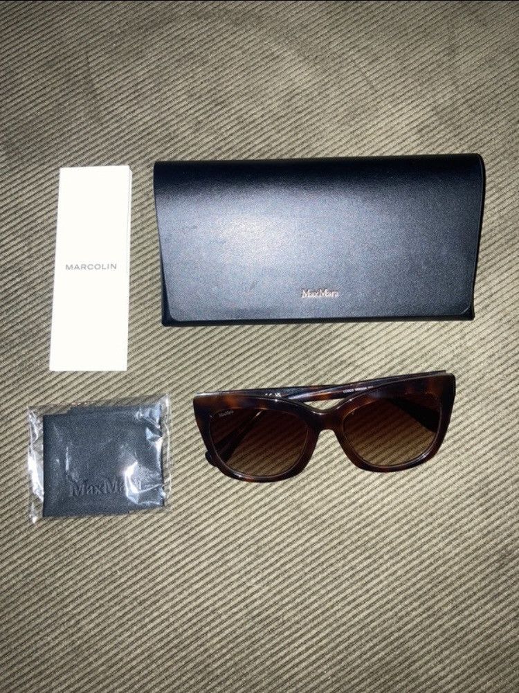 Max Mara Max Mara Havana brown sunglasses Size ONE SIZE - 7 Thumbnail