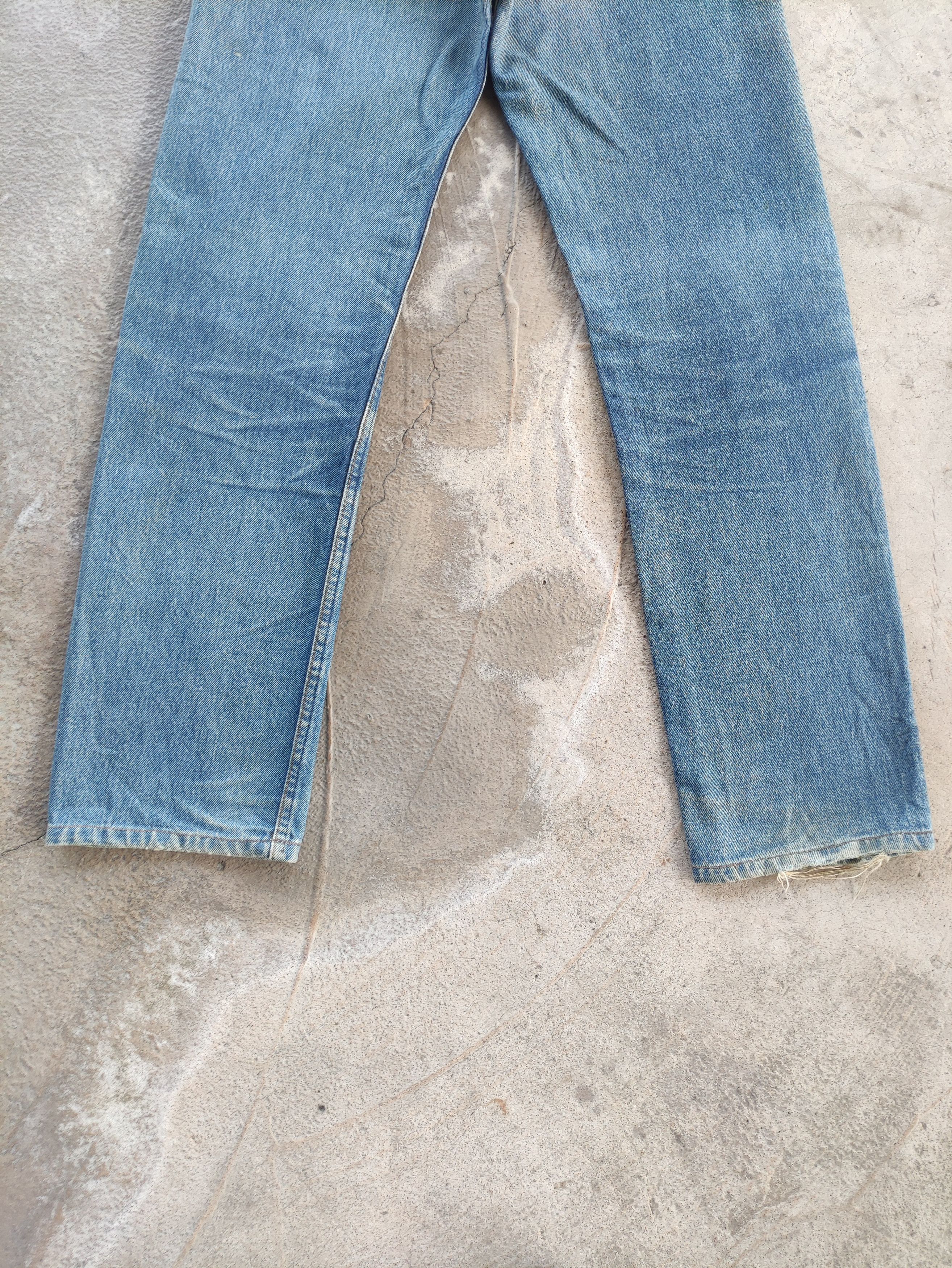 Levi's Vintage Levis 501 usa Button Jean Distressed Faded Denim Size US 28 / EU 44 - 12 Thumbnail