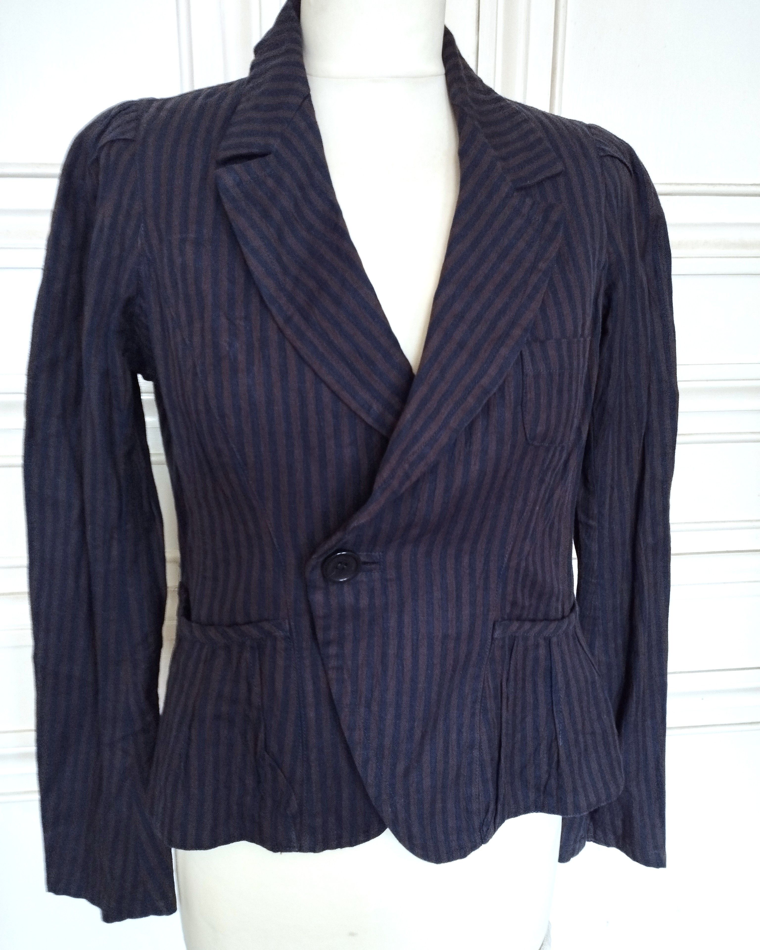 Sonia Rykiel Sonia Rykiel Veste Basque Coton et Lin T M/L Size M / US 6-8 / IT 42-44 - 1 Thumbnail