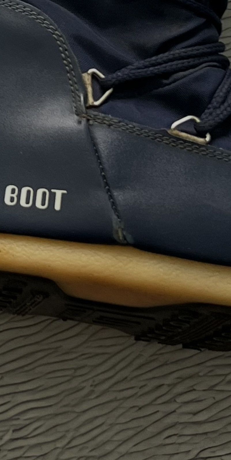 Moon Boot Y2K Moon Boot Streetwear Vintage Shoes Avant Garde Ski Blue Size US 7.5 / EU 40-41 - 13 Thumbnail