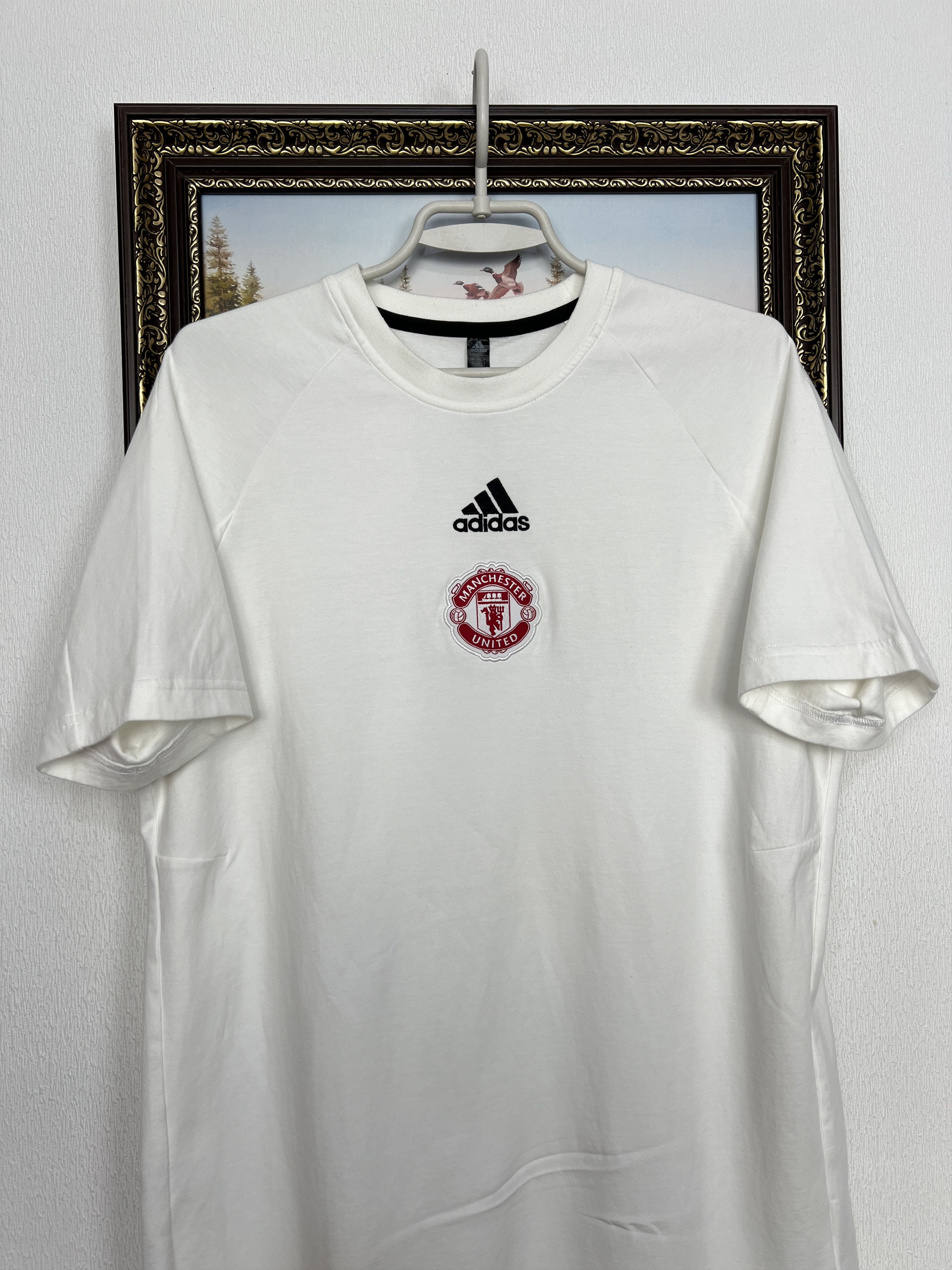 Adidas Manchester United Train Football Shirt Soccer Jersey Trikot Size US L / EU 52-54 / 3 - 2 Thumbnail