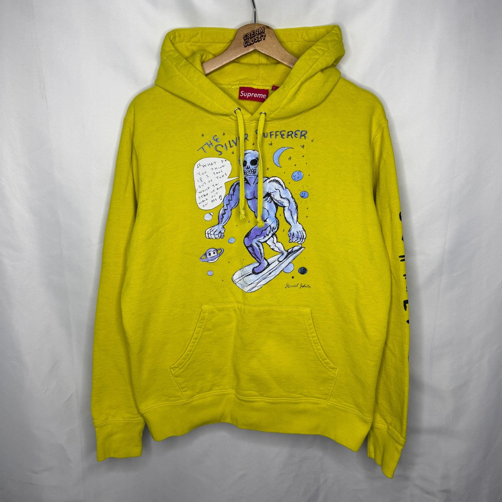 Supreme Supreme Daniel Johnston Silver Surfer Hoodie | Grailed