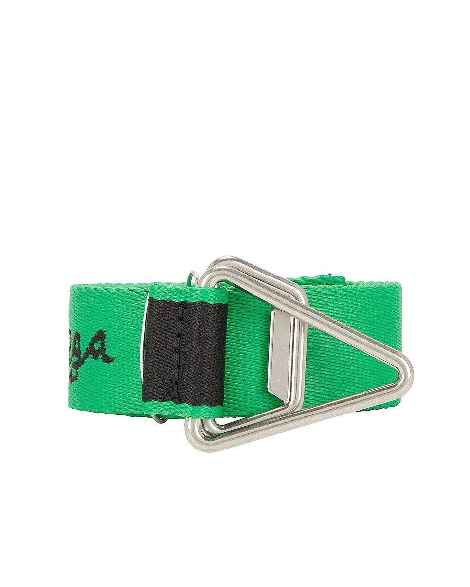 Bottega Veneta o1y0725 Size : OS / Regular Logo Belt in Green/Black Size ONE SIZE - 3 Thumbnail