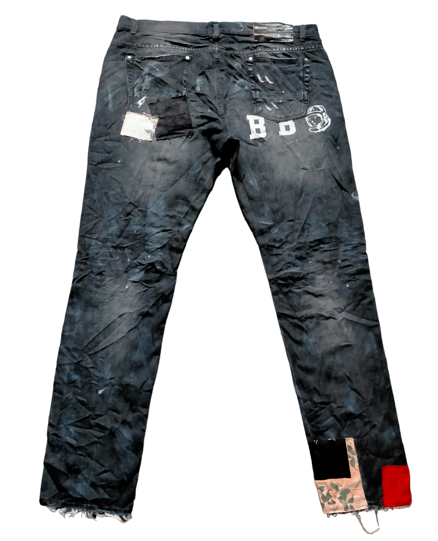 Billionaire Boys Club Bilionaire Boys Clubs Patchwork Jeans Size US 38 / EU 54 - 10 Thumbnail