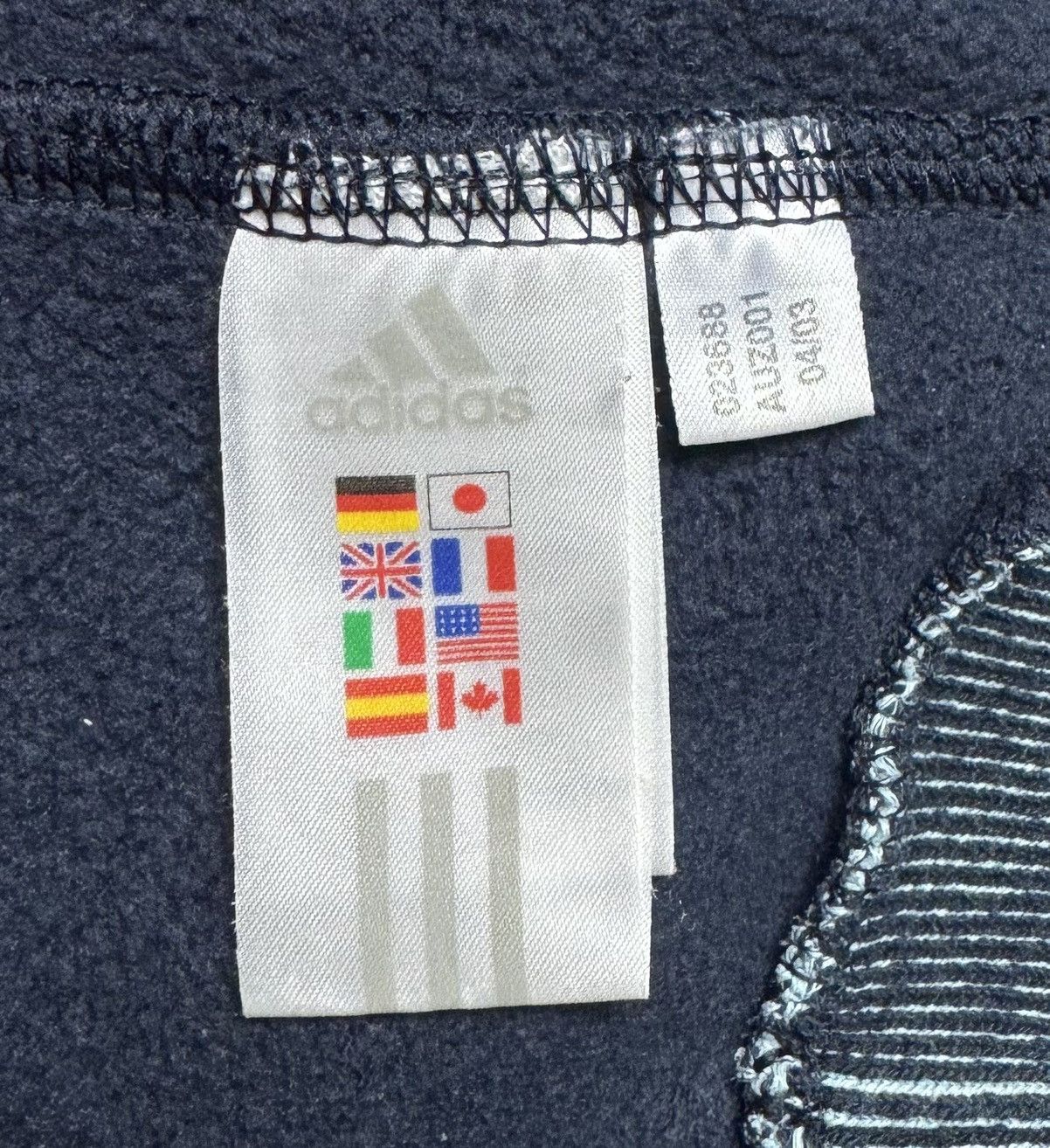Adidas Adidas Vintage Big Logo Crewneck Cotton Boxy Sweatshirt Size US M / EU 48-50 / 2 - 11 Thumbnail