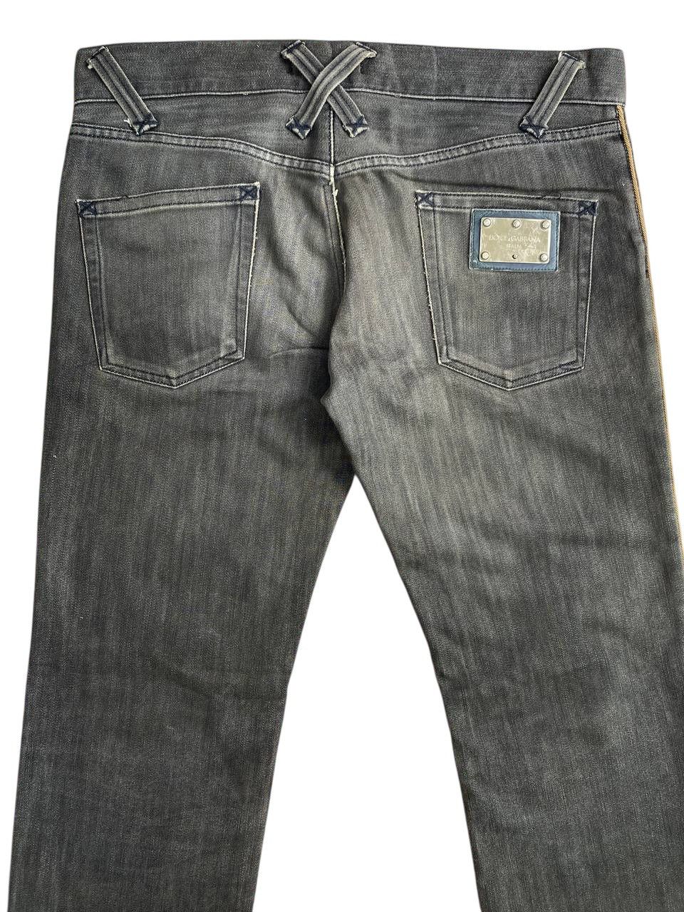 Dolce & Gabbana 2000’s Y2K Dolce Gabbana Dark Wash Regular Cut Denim Size US 35 - 15 Thumbnail