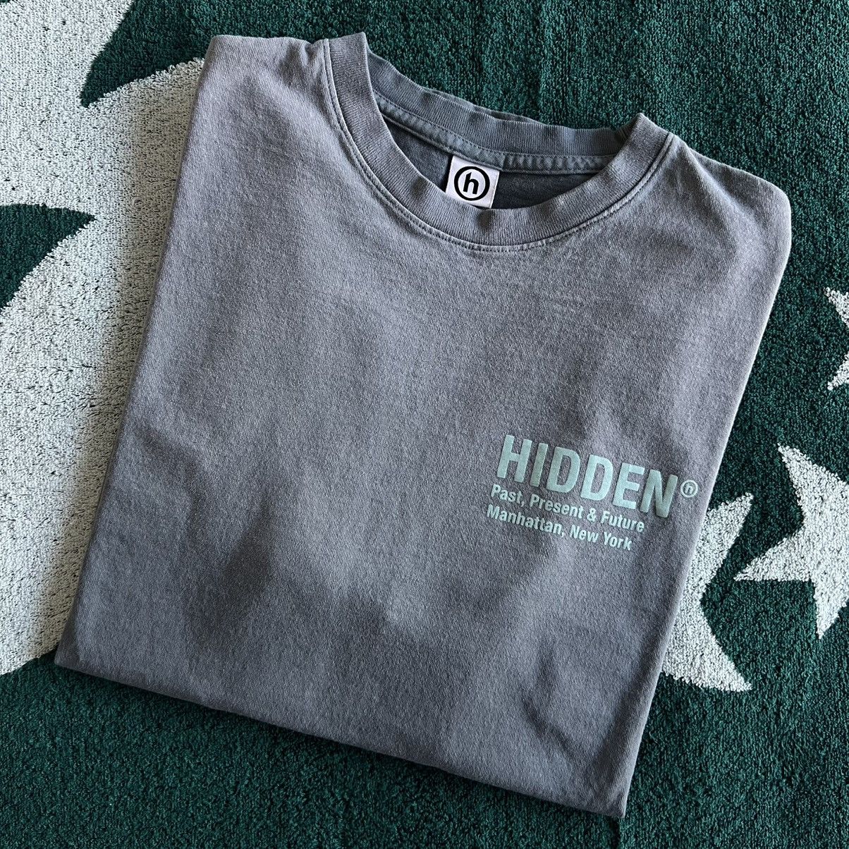 HIDDEN Hidden NY PPF Vintage Wash Tee Graphite Large Size US L / EU 52-54 / 3 - 1 Thumbnail