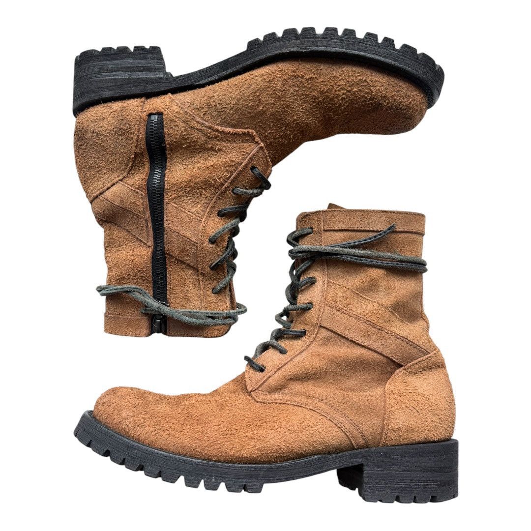 Isamu Katayama Backlash Isamu Katayama BACKLASH Shaggy Cowhide Suede Logger Boot Size US 11 / EU 44 - 2 Thumbnail