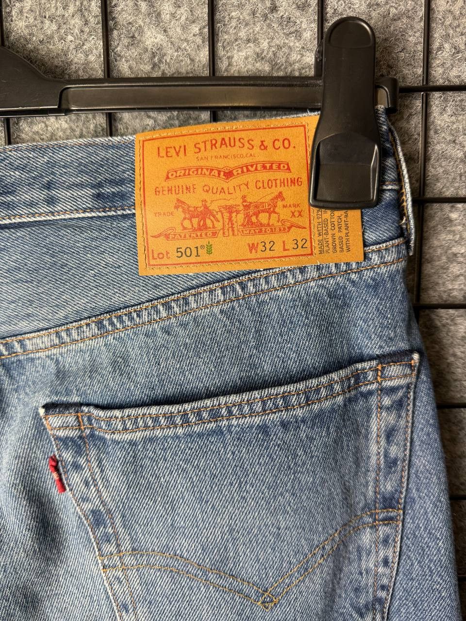 Levi's Levis 501 denim Jeans Plant Based size 32\32 Size US 32 / EU 48 - 3 Thumbnail