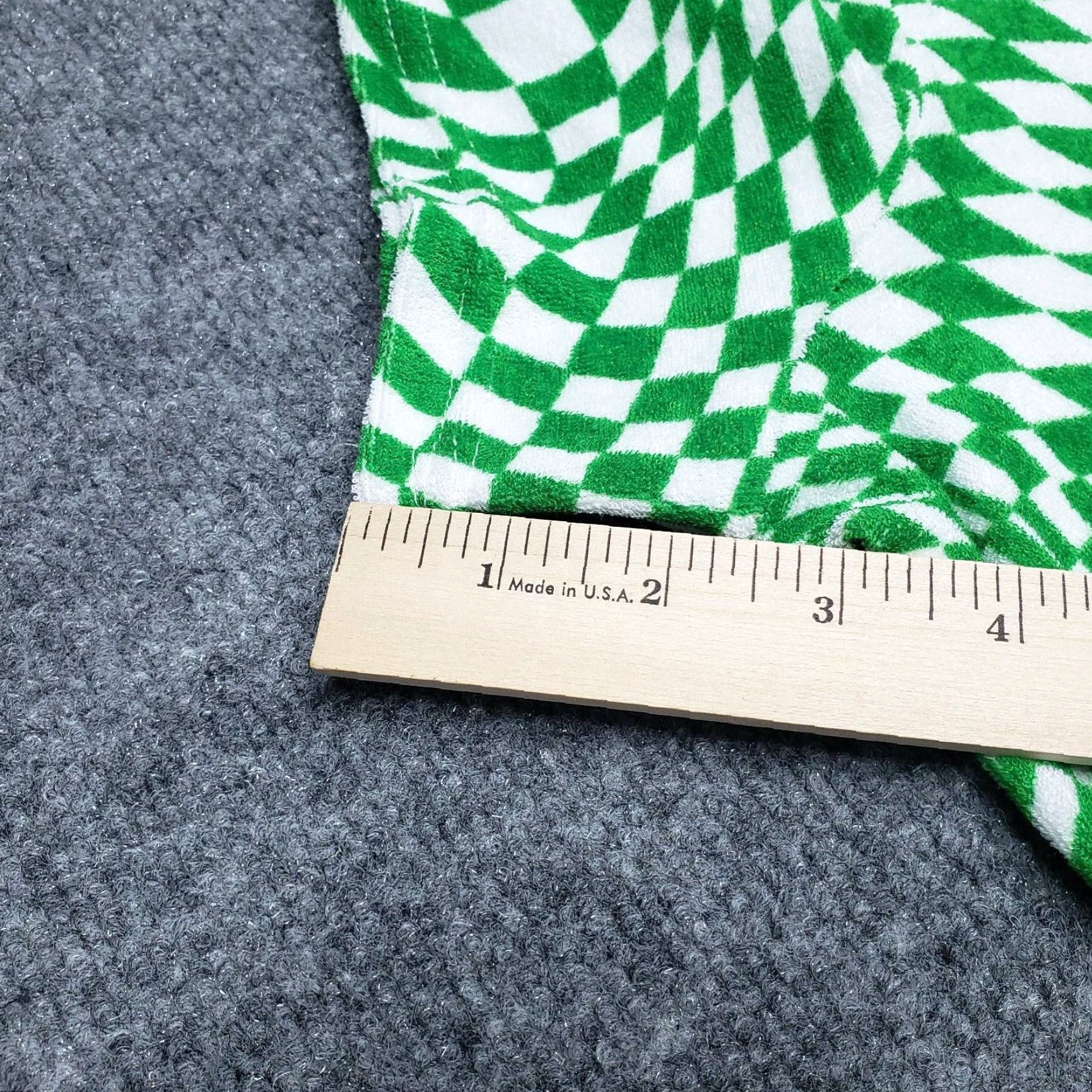 Vintage VINTAGE Rue21 Top Womens Plus 3X Green Checkered Short Sleeve Button Up Collared New Size XXL / US 16-18 / IT 52-54 - 7 Thumbnail