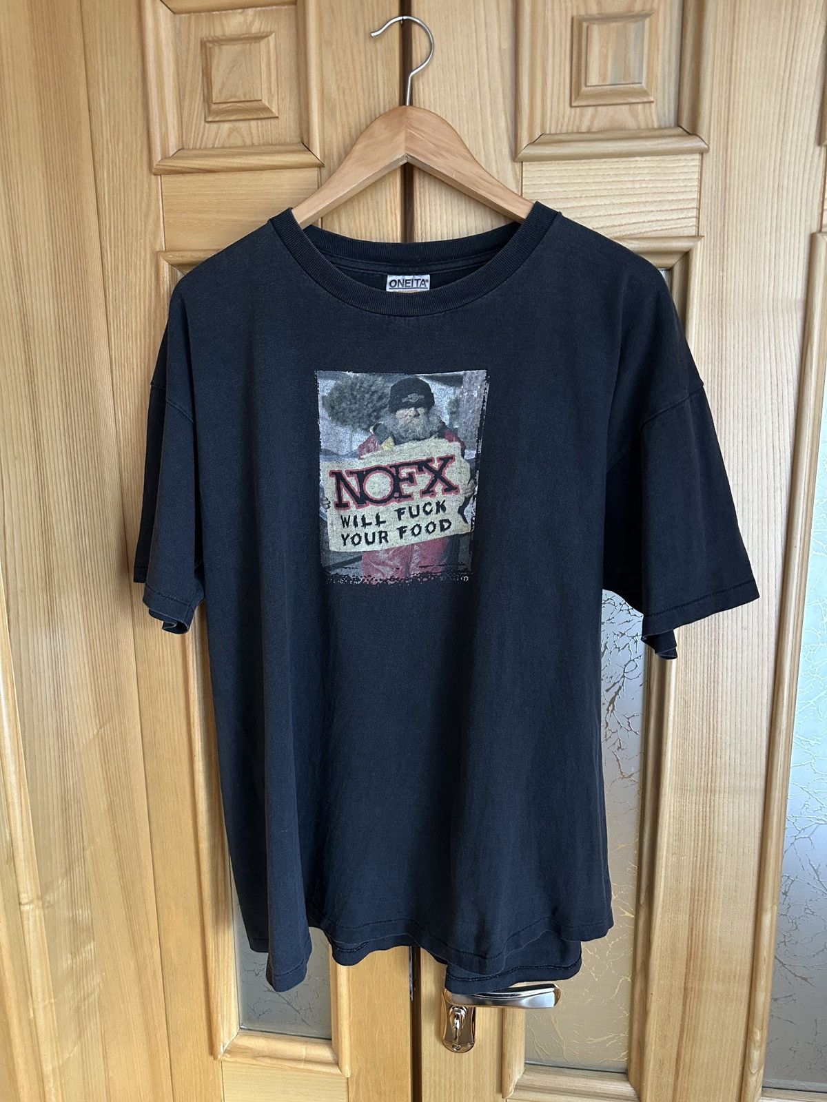 Other Vintage NOFX T-Shirt "Will Fuck Your Food" Punk Tee XL USA Size US XL / EU 56 / 4 - 2 Thumbnail