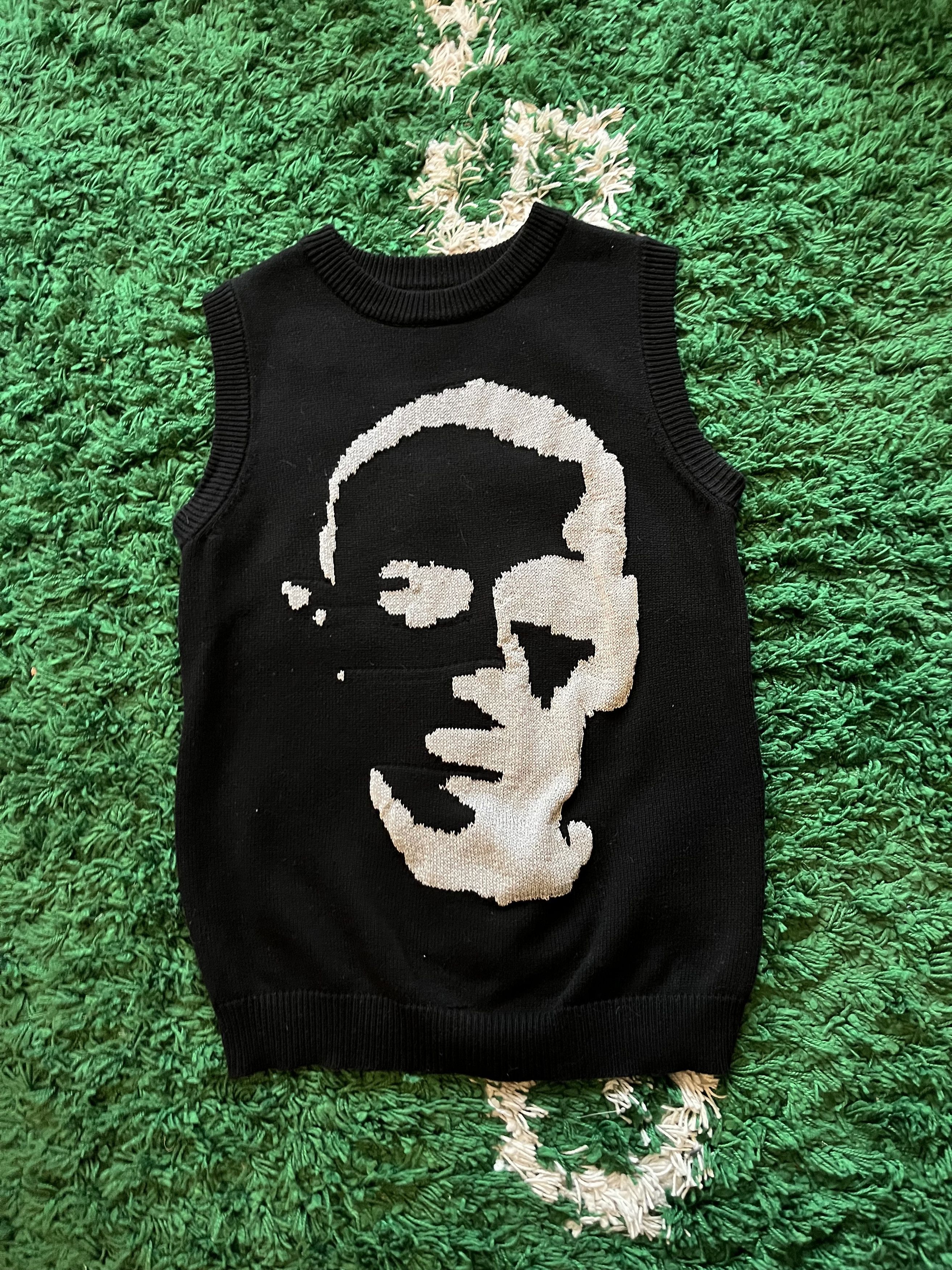 Heliot Emil HELIOT EMIL Reflective Face Knit Vest Size US M / EU 48-50 / 2 - 1 Thumbnail