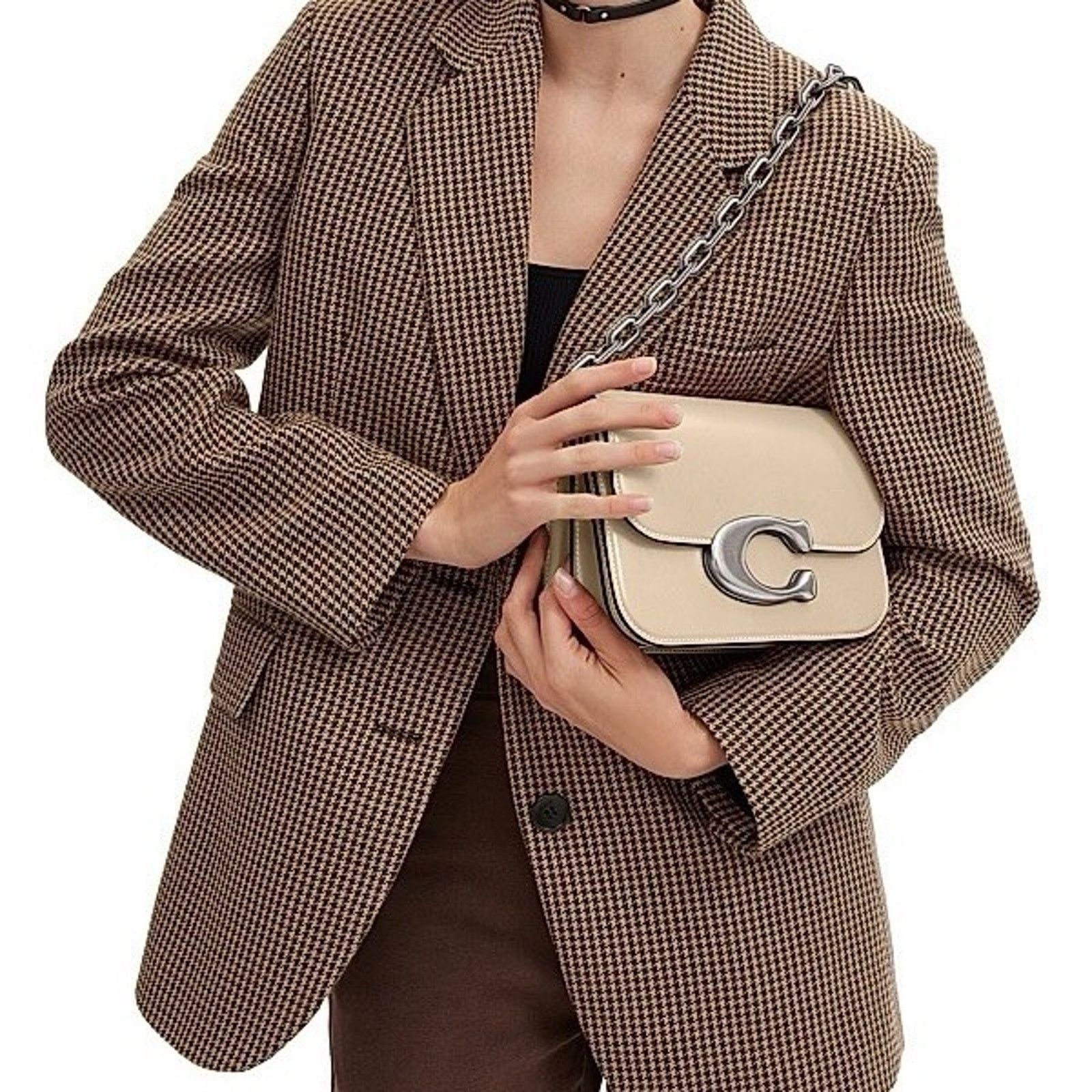 Coach NWT COACH Crossbody Bag Idol Bag Ivory Leather CM557 Size ONE SIZE - 10 Thumbnail