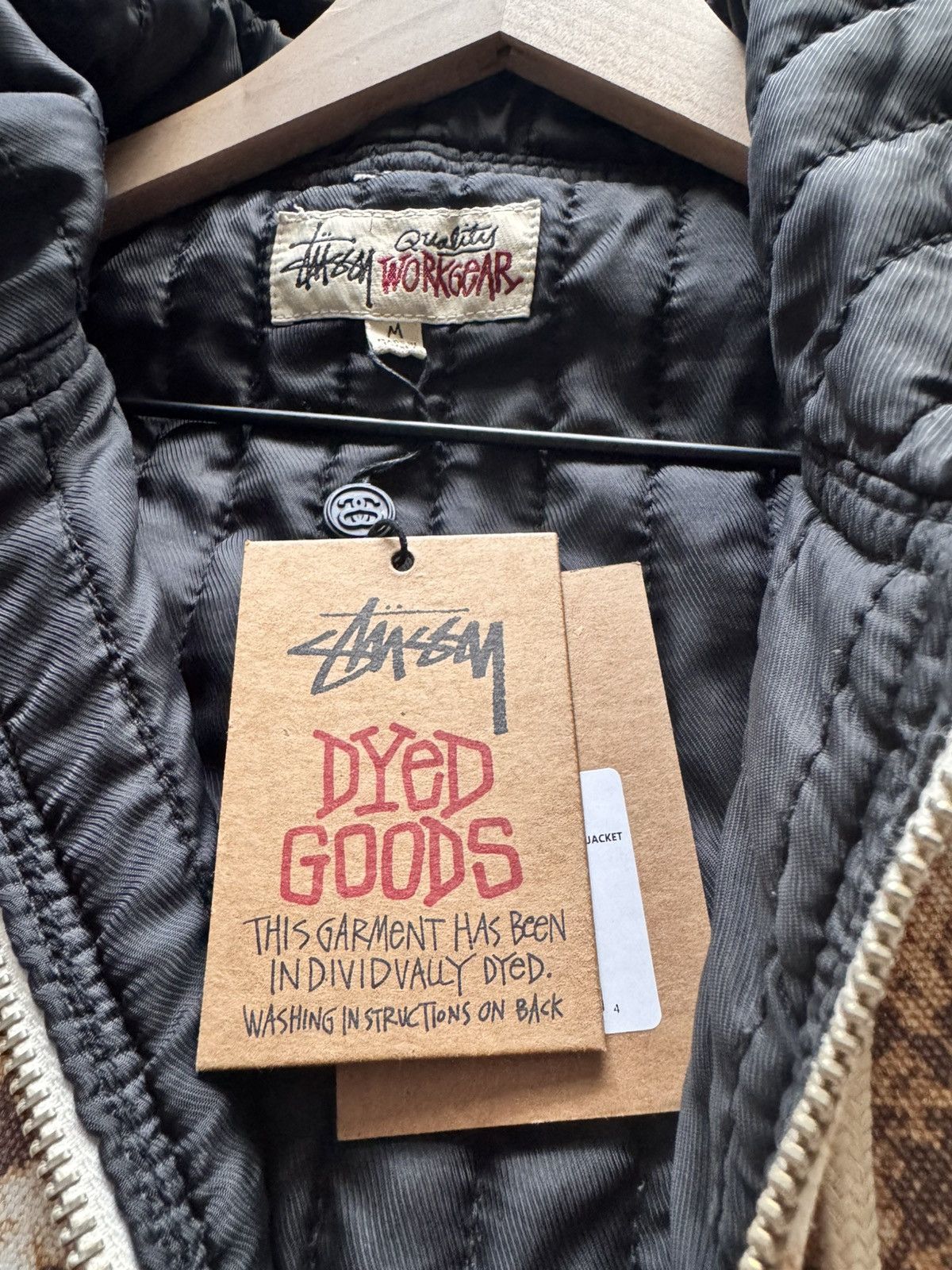 Stussy Stussy Python Canvas Insulated Work Jacket Size US M / EU 48-50 / 2 - 6 Thumbnail