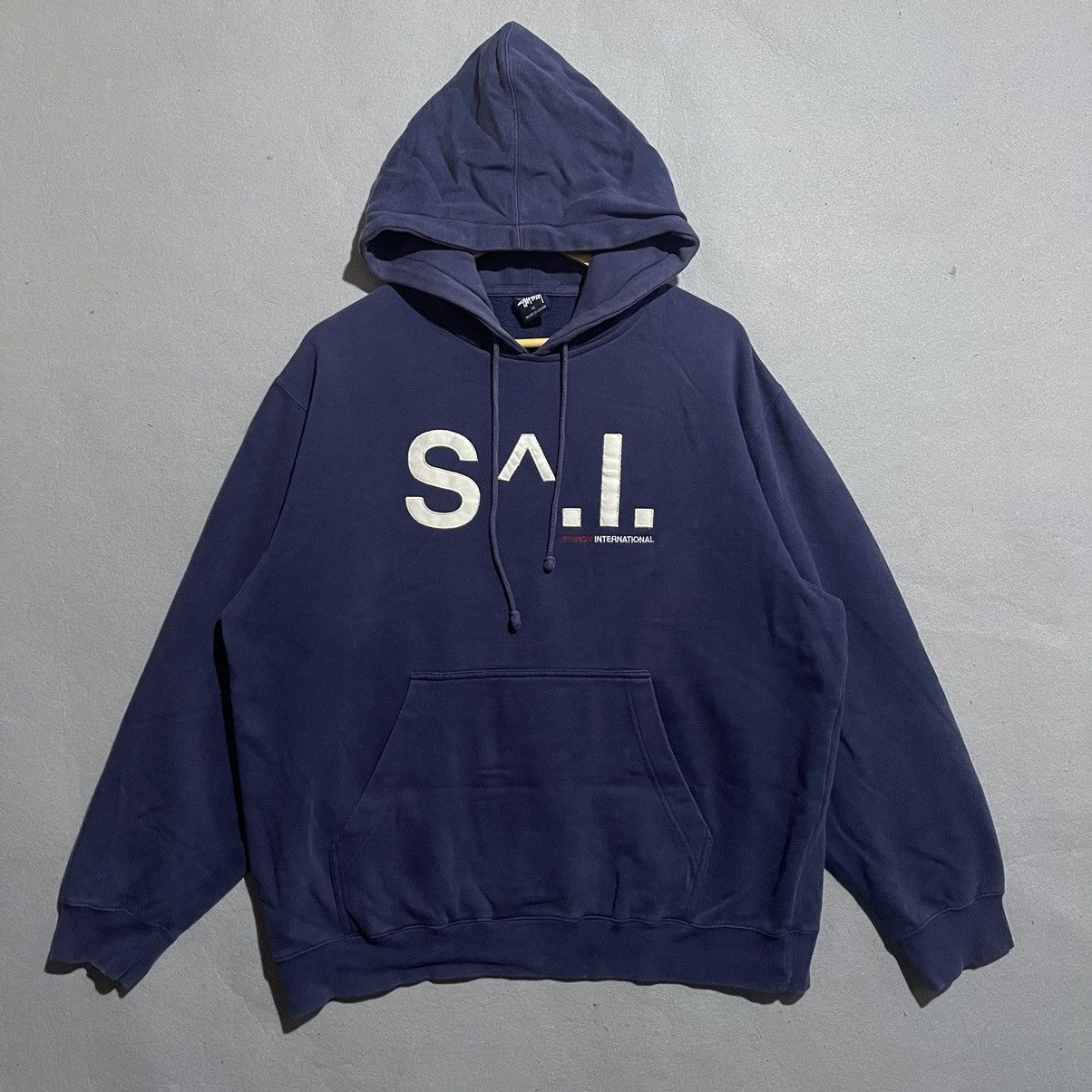Stussy Vintage Stüssy International “S^I” Logo Hoodie Size US M / EU 48-50 / 2 - 1 Thumbnail