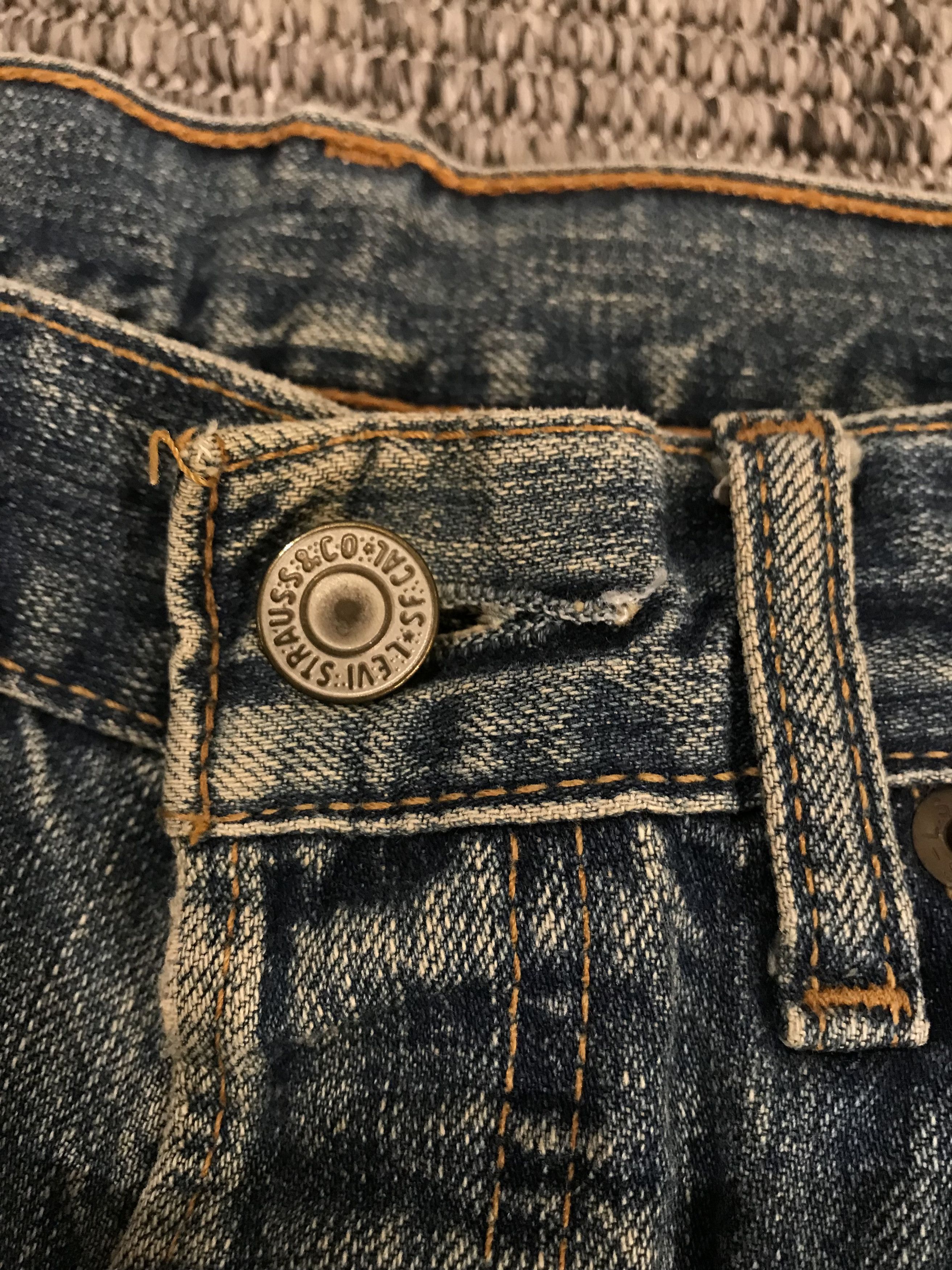 Levi's LEVIS 501 JAPAN DISTRESSED THRASHED RIPPED DENIM JEANS Size US 32 / EU 48 - 5 Thumbnail