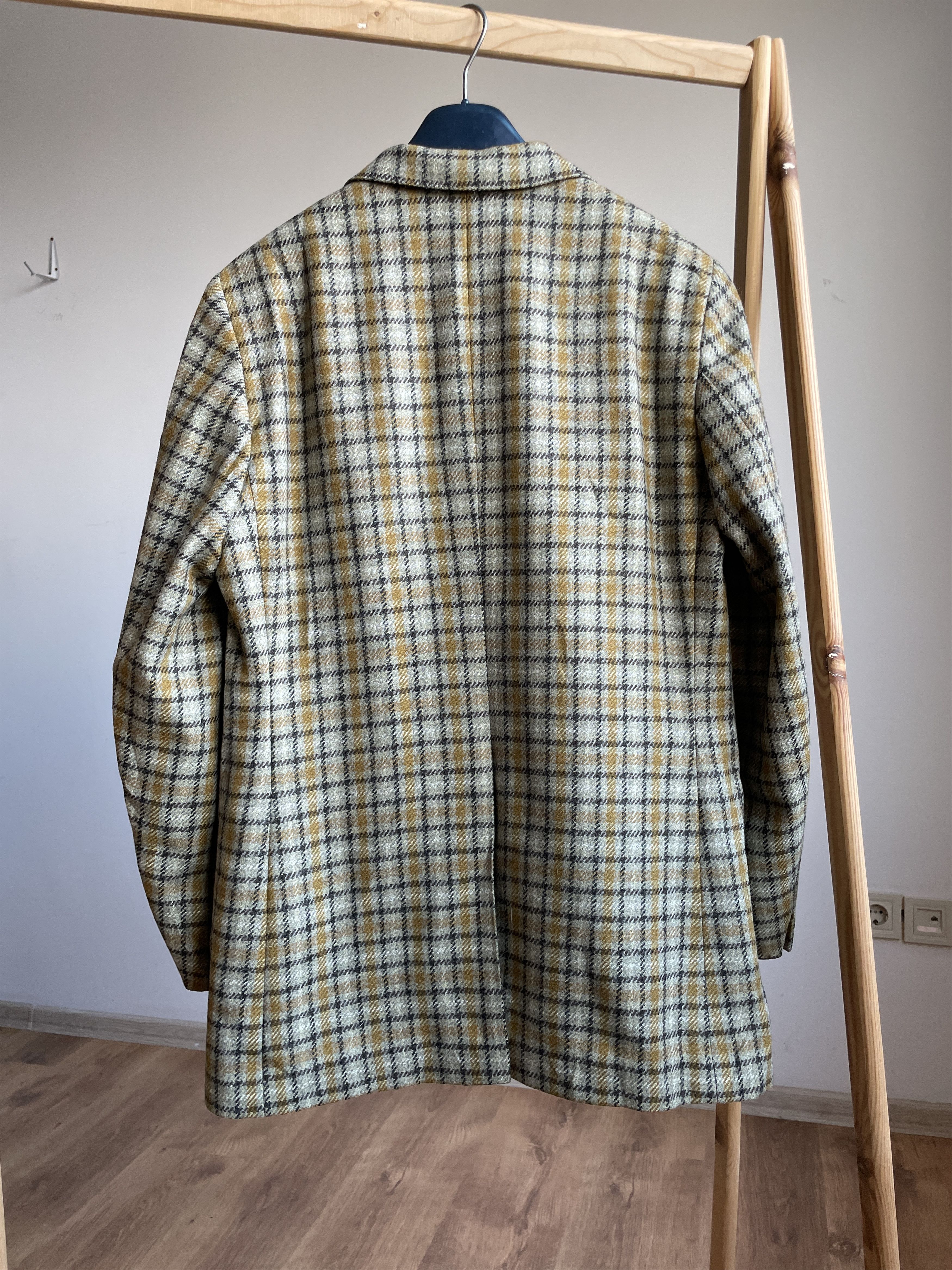 Vintage Gala Forest Scotland Vintage 60's 70's Check Tweed Blazer Size 40R - 2 Thumbnail