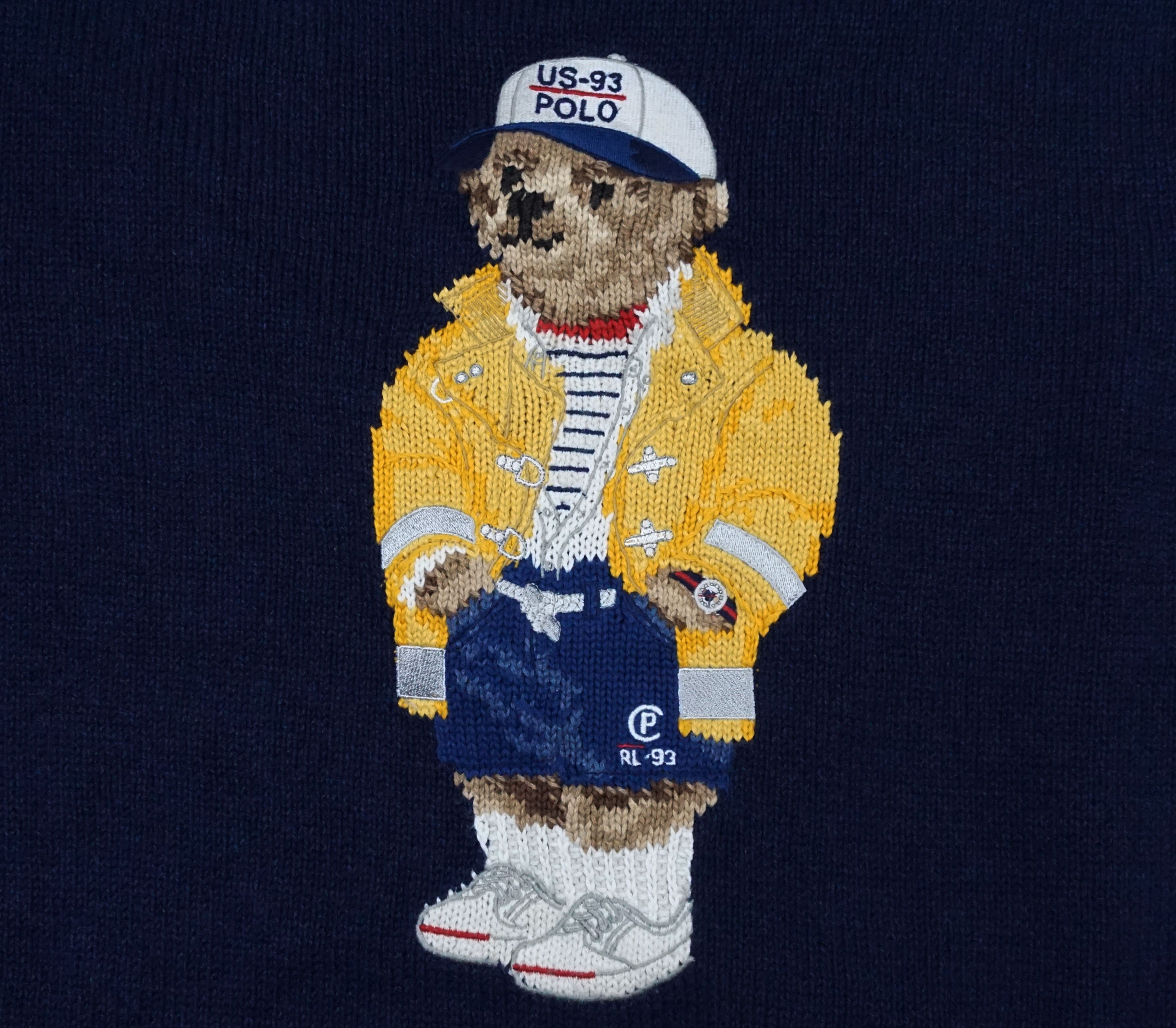 Polo Ralph Lauren Polo Ralph Lauren Bear Sweater Size US M / EU 48-50 / 2 - 2 Thumbnail