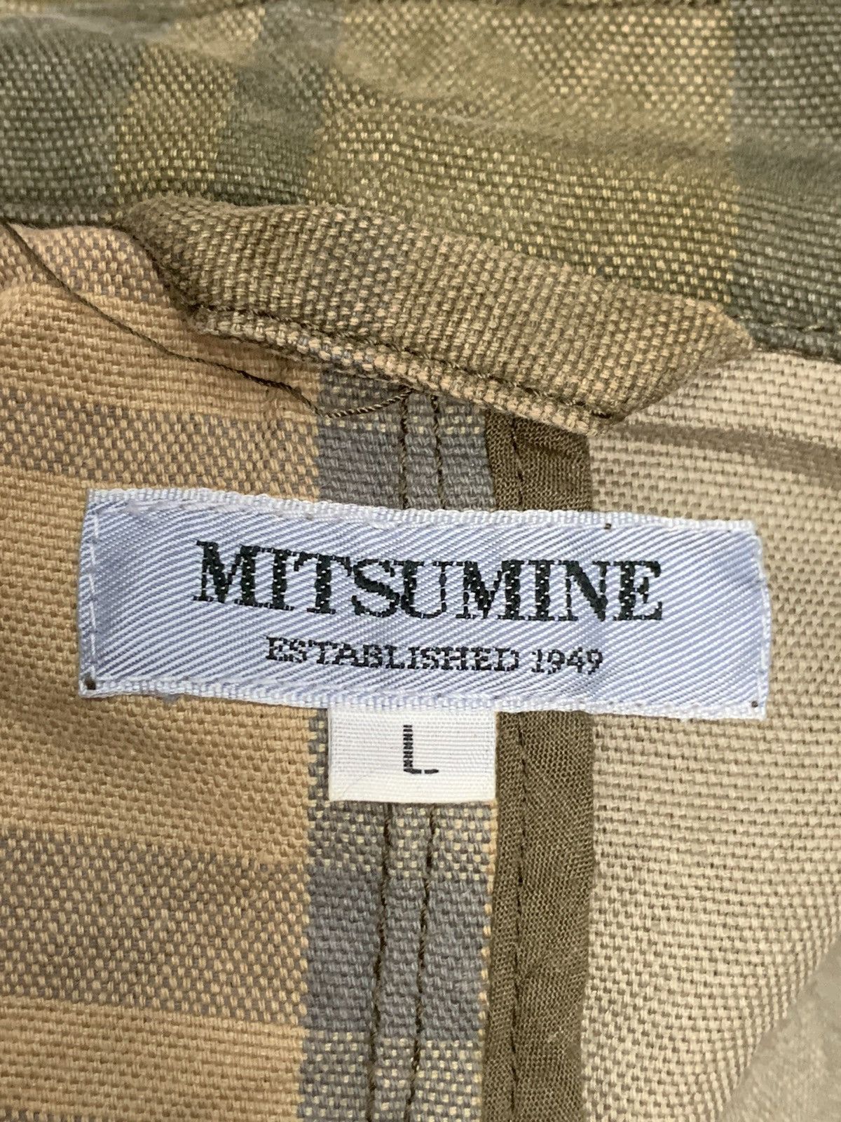 Designer × Japanese Brand Rare Design Vintage Mitsumine Coats Size US L / EU 52-54 / 3 - 4 Thumbnail