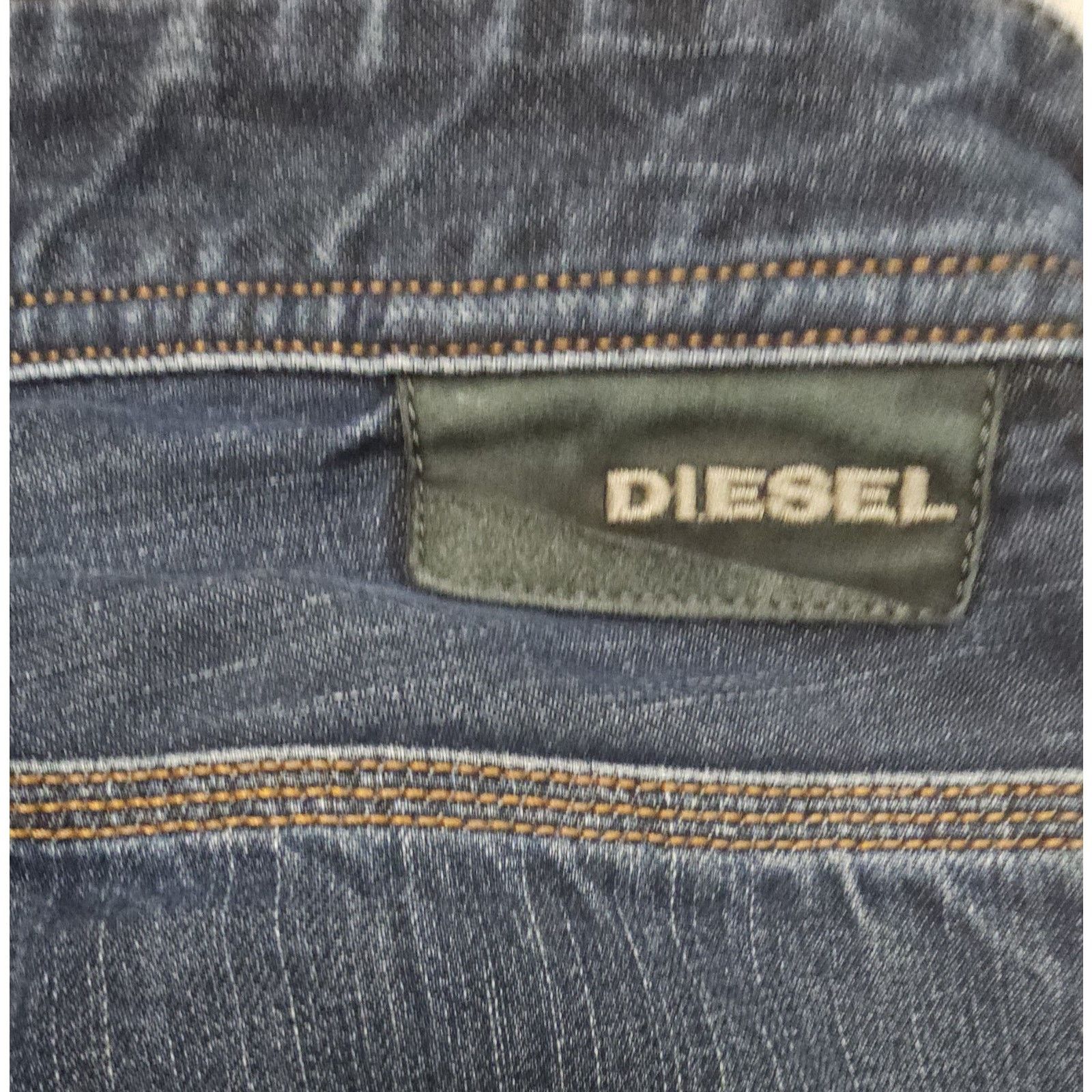 Diesel Diesel Krooley Regular Slim Carrot W32 L 28 Dark Blue 0088Z Size US 32 / EU 48 - 4 Thumbnail