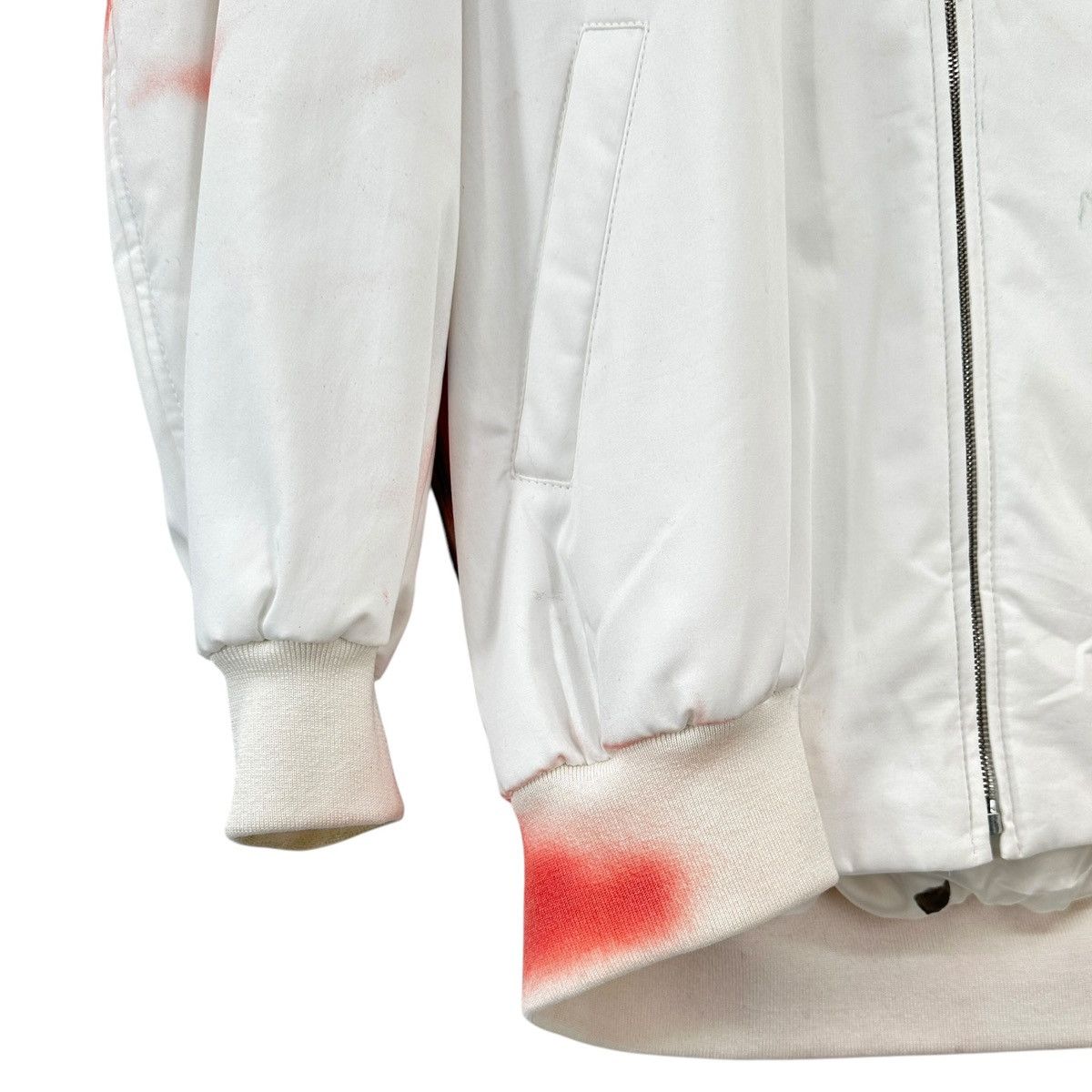Rochas Rochas 2022 Graffiti Hand Painted Oversized Bomber Jacket Size US L / EU 52-54 / 3 - 4 Thumbnail