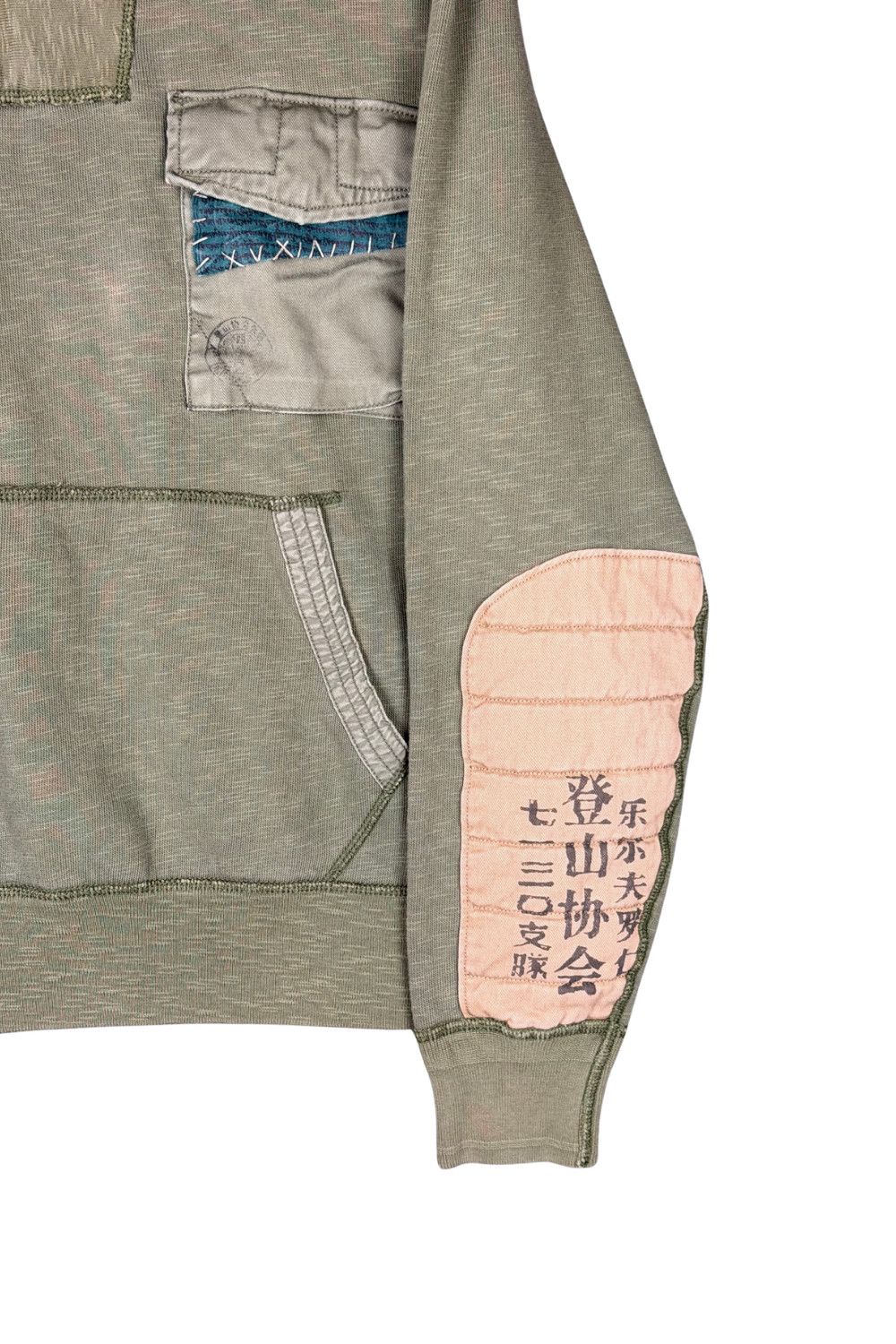Polo Ralph Lauren 2005 Polo Ralph Lauren Expedition Himalayan Patchwork Hoodie Size US M / EU 48-50 / 2 - 7 Thumbnail
