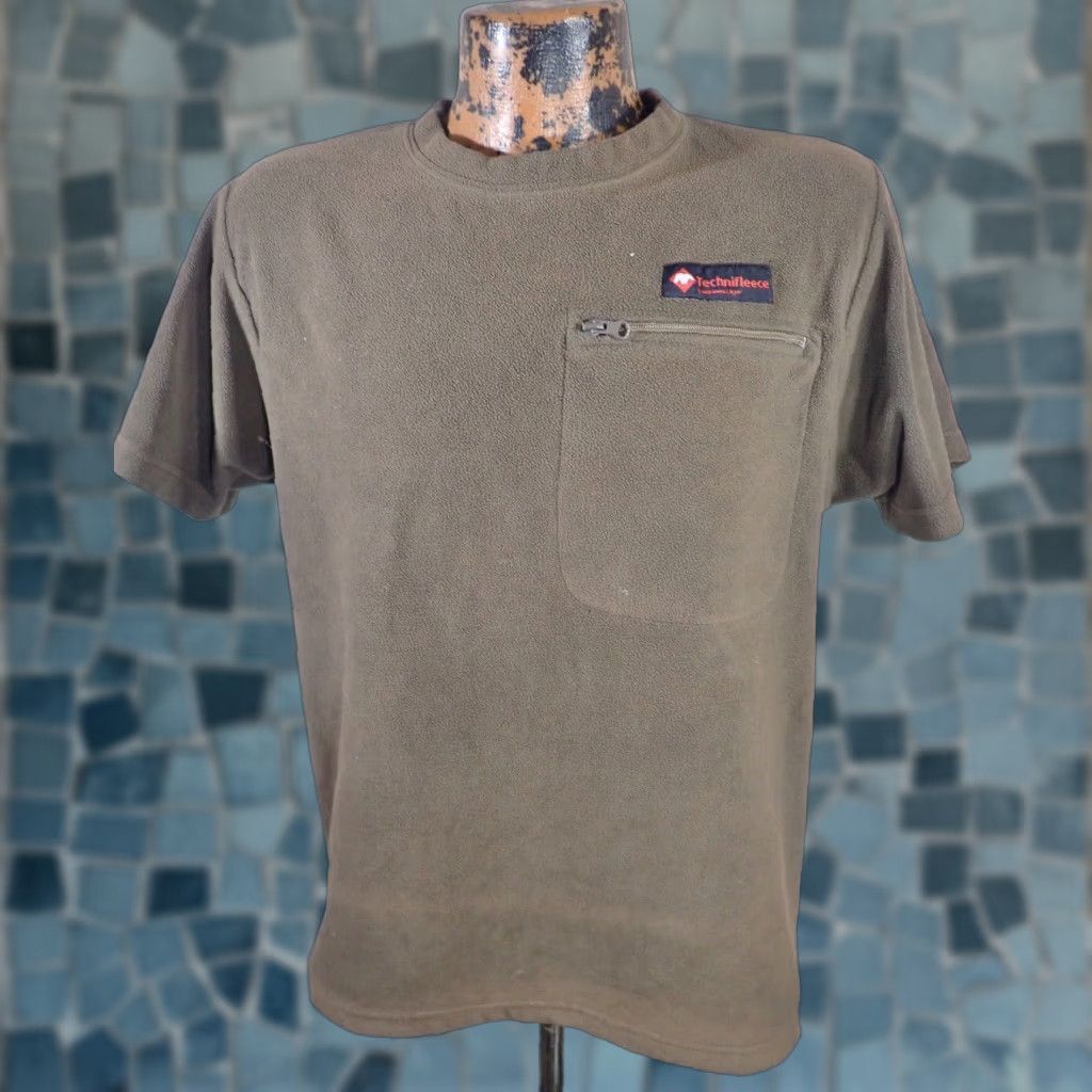 CO Betacraft Betacraft Co Technifleece Pullover Shirt Brown Brown Fleece Polyester 40 40 in Short Sleeve Size S Regular Men Zip Pocket Outdoor Size US S / EU 44-46 / 1 - 1 Thumbnail