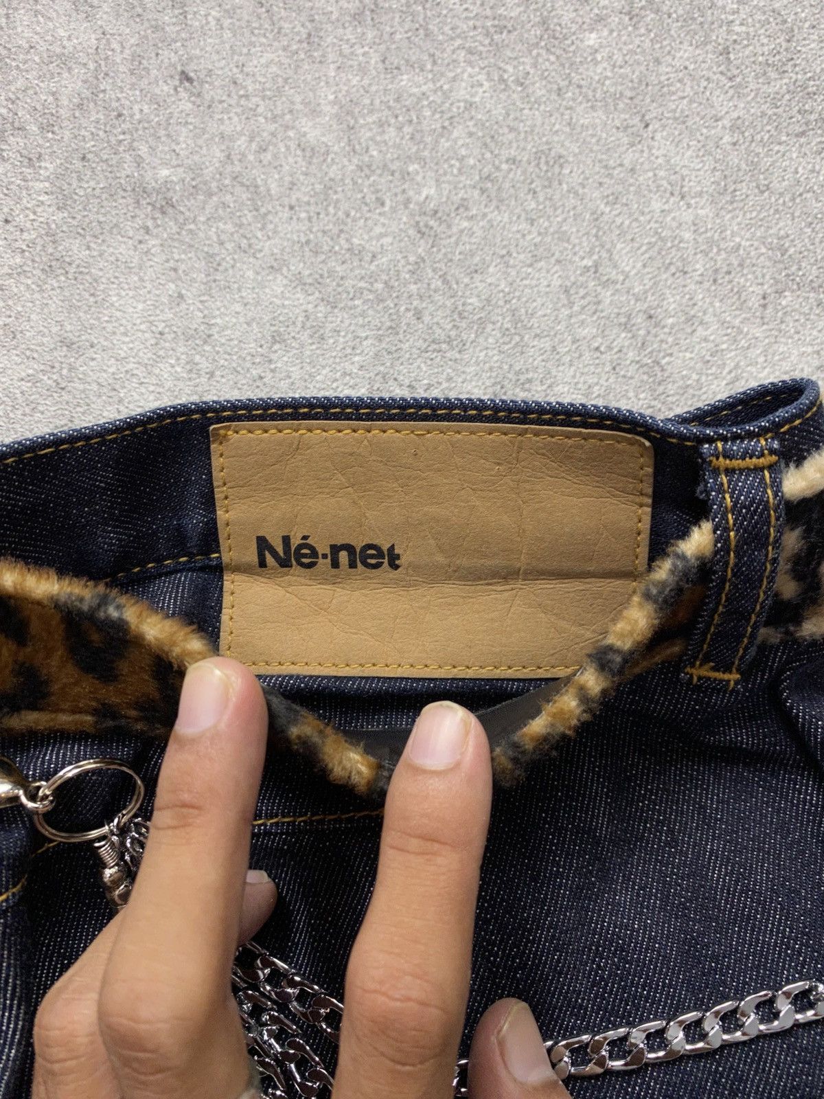 Issey Miyake × Japanese Brand × Ne-Net RARE Ne-net denim button up jort pant Size US 30 / EU 46 - 6 Thumbnail