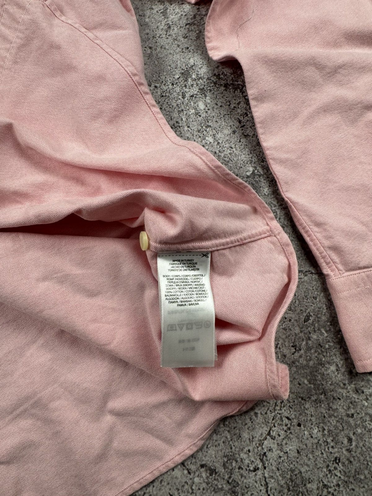 Polo Ralph Lauren Polo Ralph Lauren Pink Shirt Vintage Elegant Basic Size US L / EU 52-54 / 3 - 9 Thumbnail