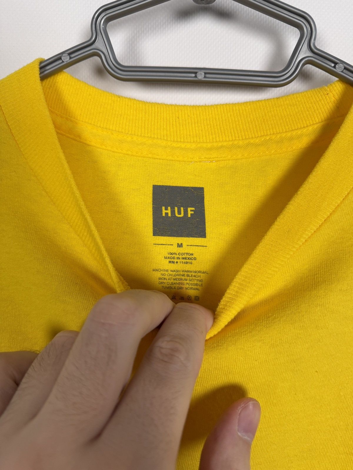 Huf HUF Graphic Long Sleeve T-Shirt Logo Print Skate Size M Size US M / EU 48-50 / 2 - 9 Thumbnail